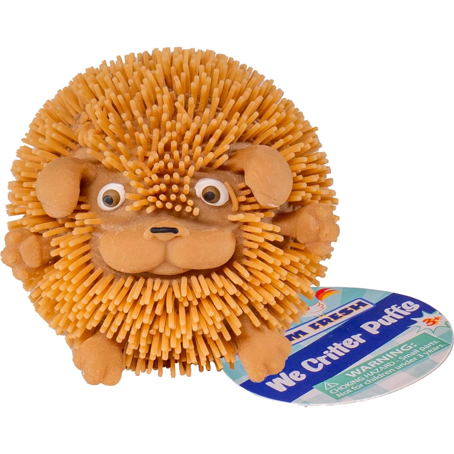 Juguetes Squishy Toysmith Wee Critter Paquete de 4 Animales