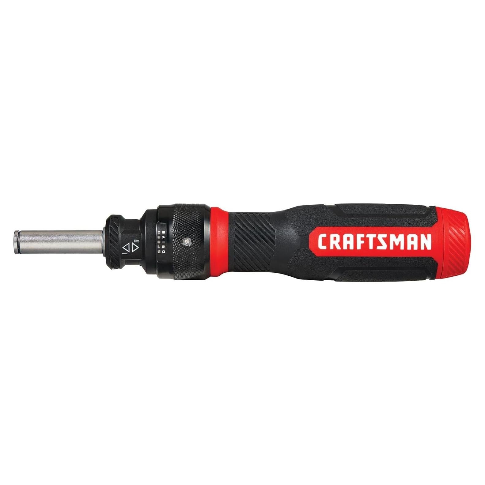 Destornillador de Trinquete Craftsman SpeedDrive 2" con 7 Bits
