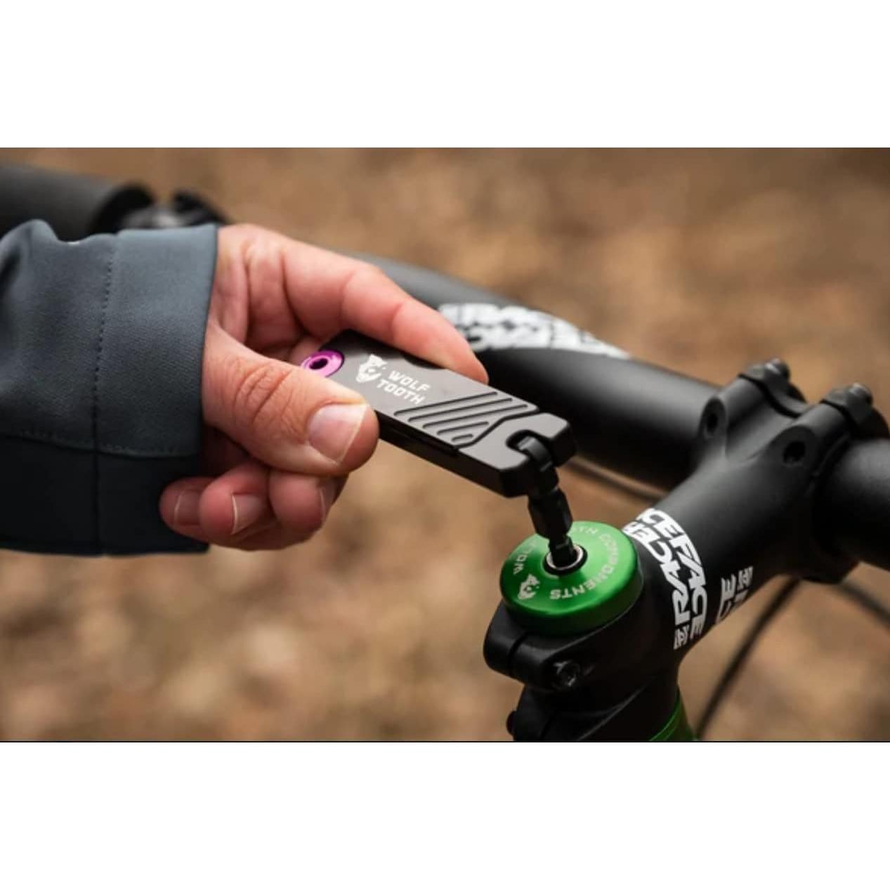 Herramienta Multiuso Hexagonal Wolf Tooth 6-Bit 11 Funciones