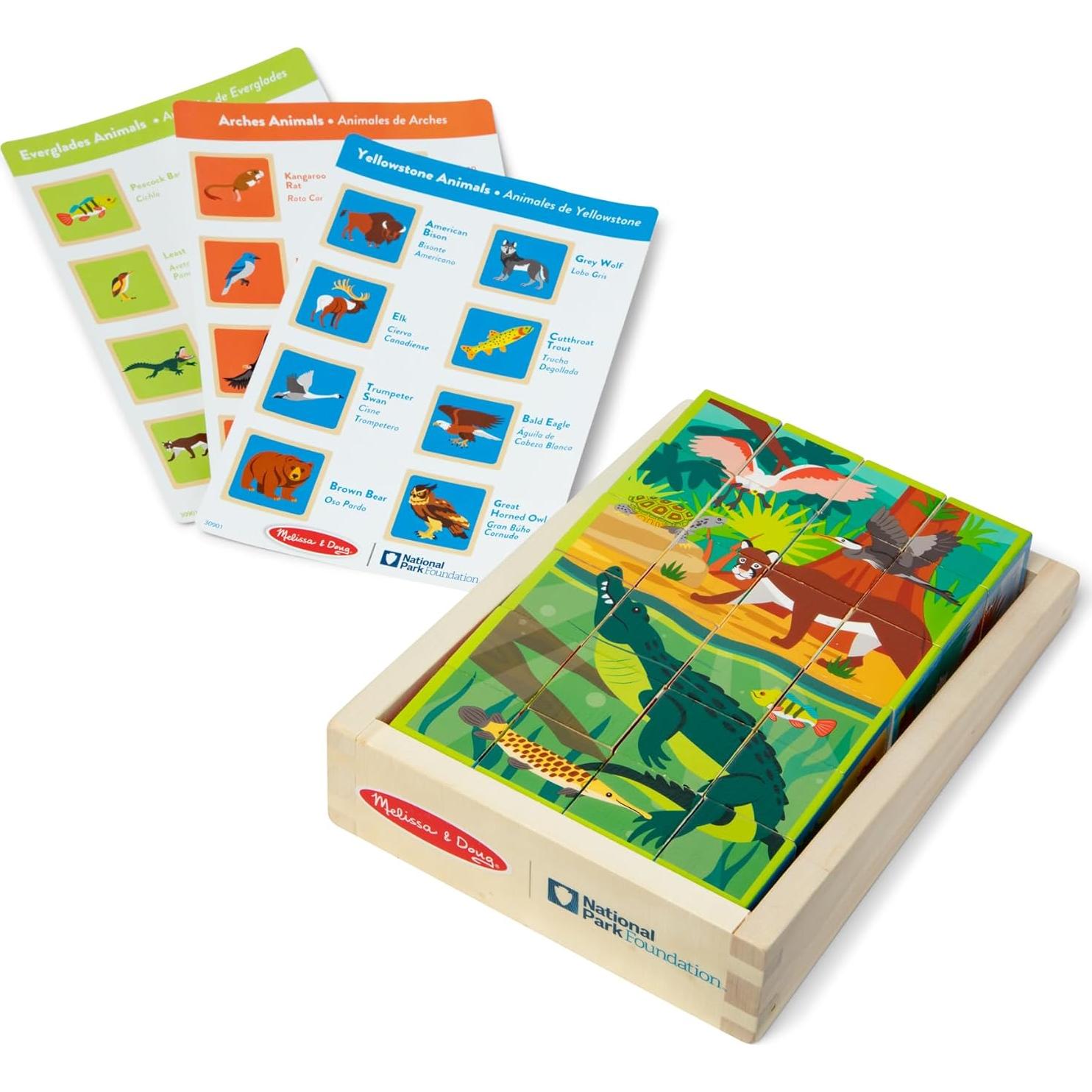 Rompecabezas Cubo Melissa & Doug 24 Piezas Parques Nacionales