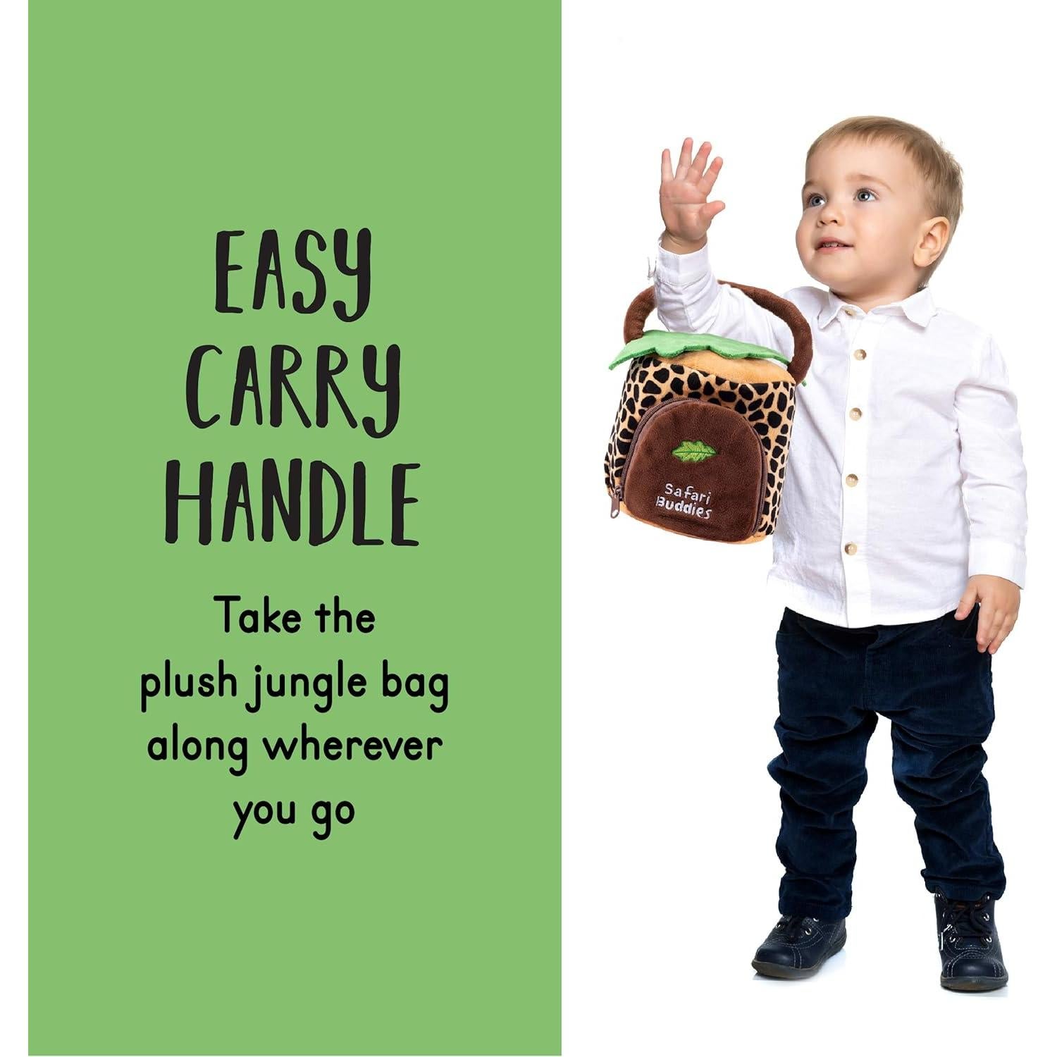 Juego de Animales de Peluche Hablantes Plush Creations - 4 Piezas