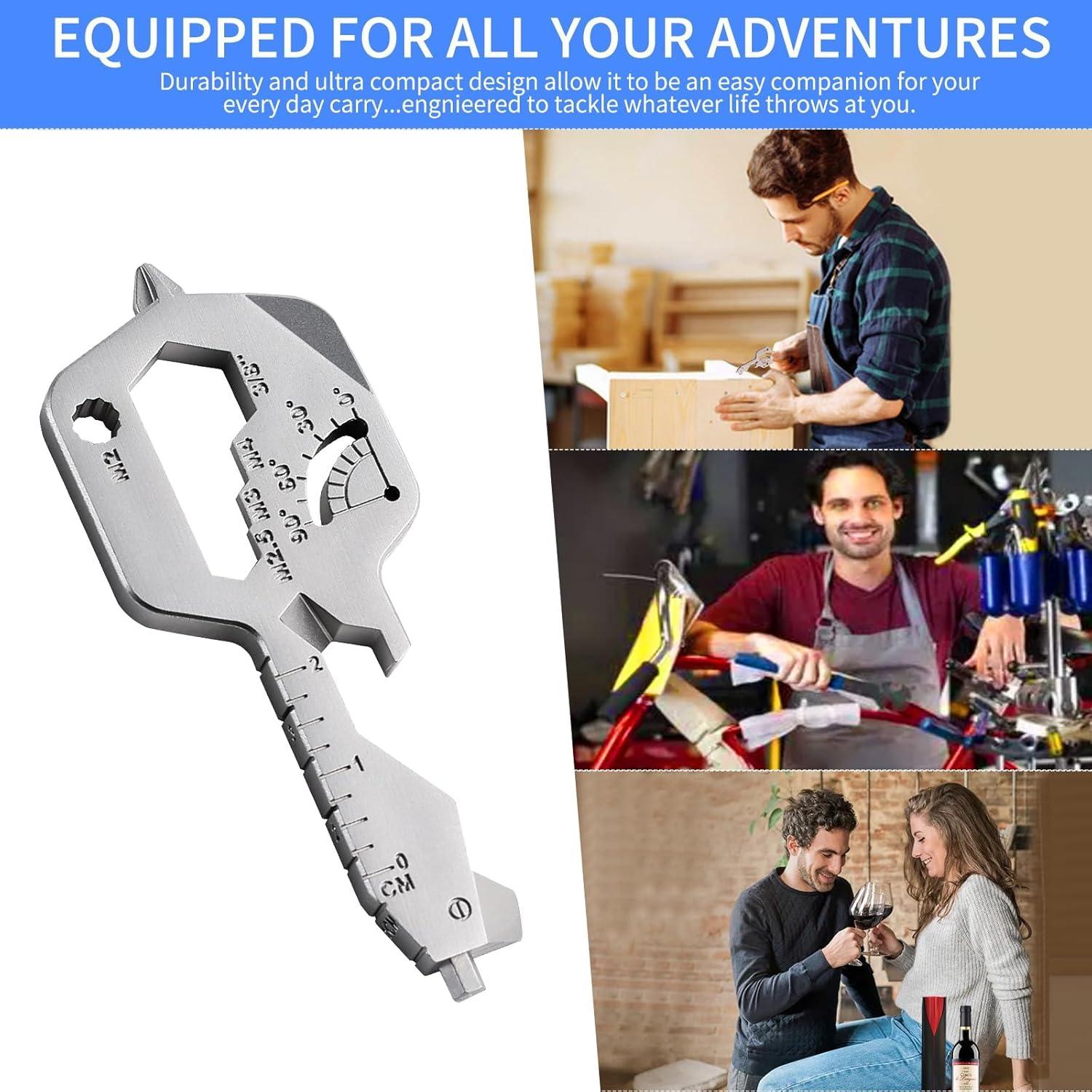 Multiherramienta 20 en 1 Groninog de Acero Inoxidable Plata