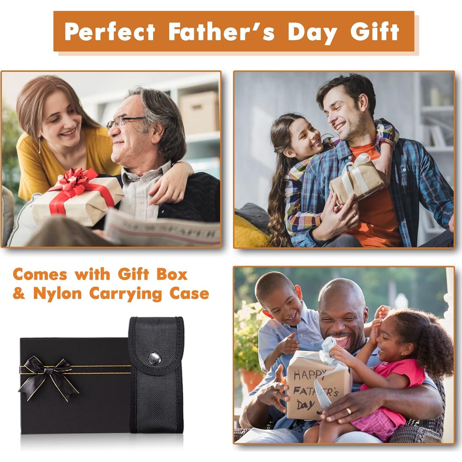 Martillo Multiherramienta 12 en 1 MeeGaier con Caja Regalo Naranja