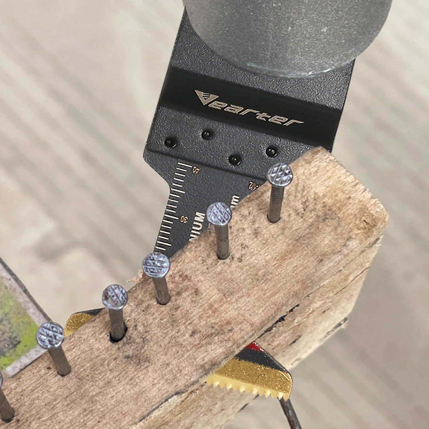 5 Cuchillas Oscilantes Vearter de Titanio 4.4 cm Bi-Metal