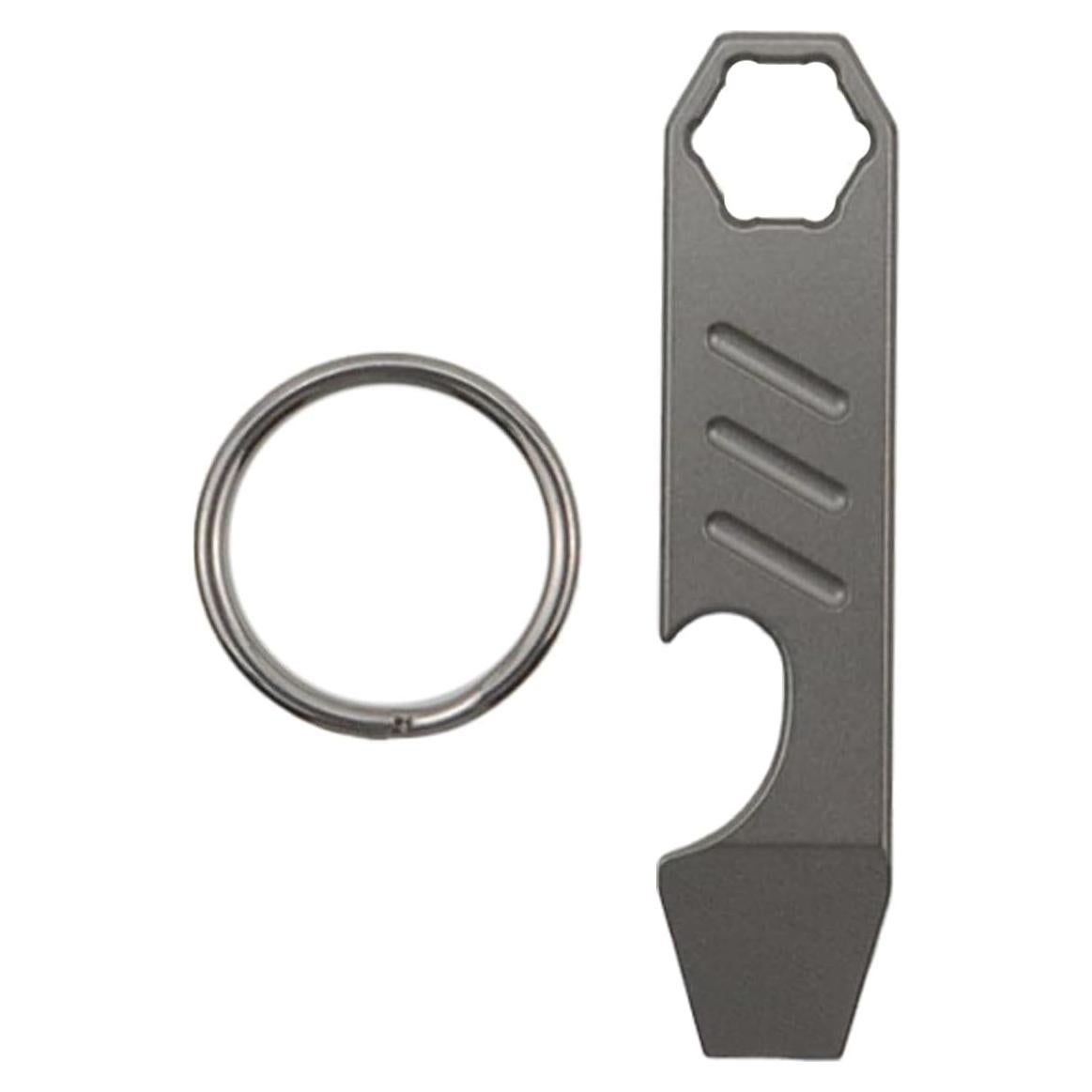 Mini Palanca EDC Titanio LC LICTOP con Abrebotellas y Hexagonal