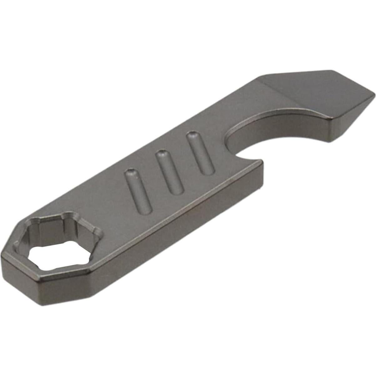 Mini Palanca EDC Titanio LC LICTOP con Abrebotellas y Hexagonal