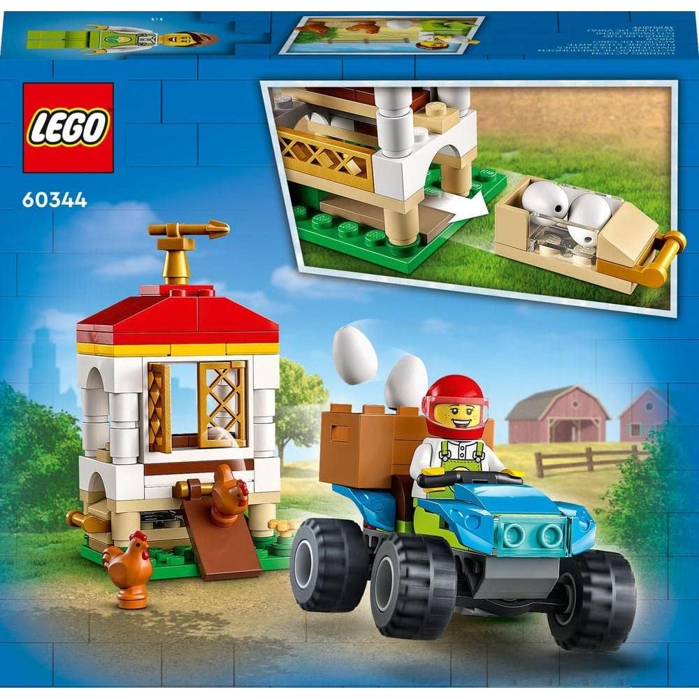 LEGO Granja El Gallinero 60344 con 101 piezas