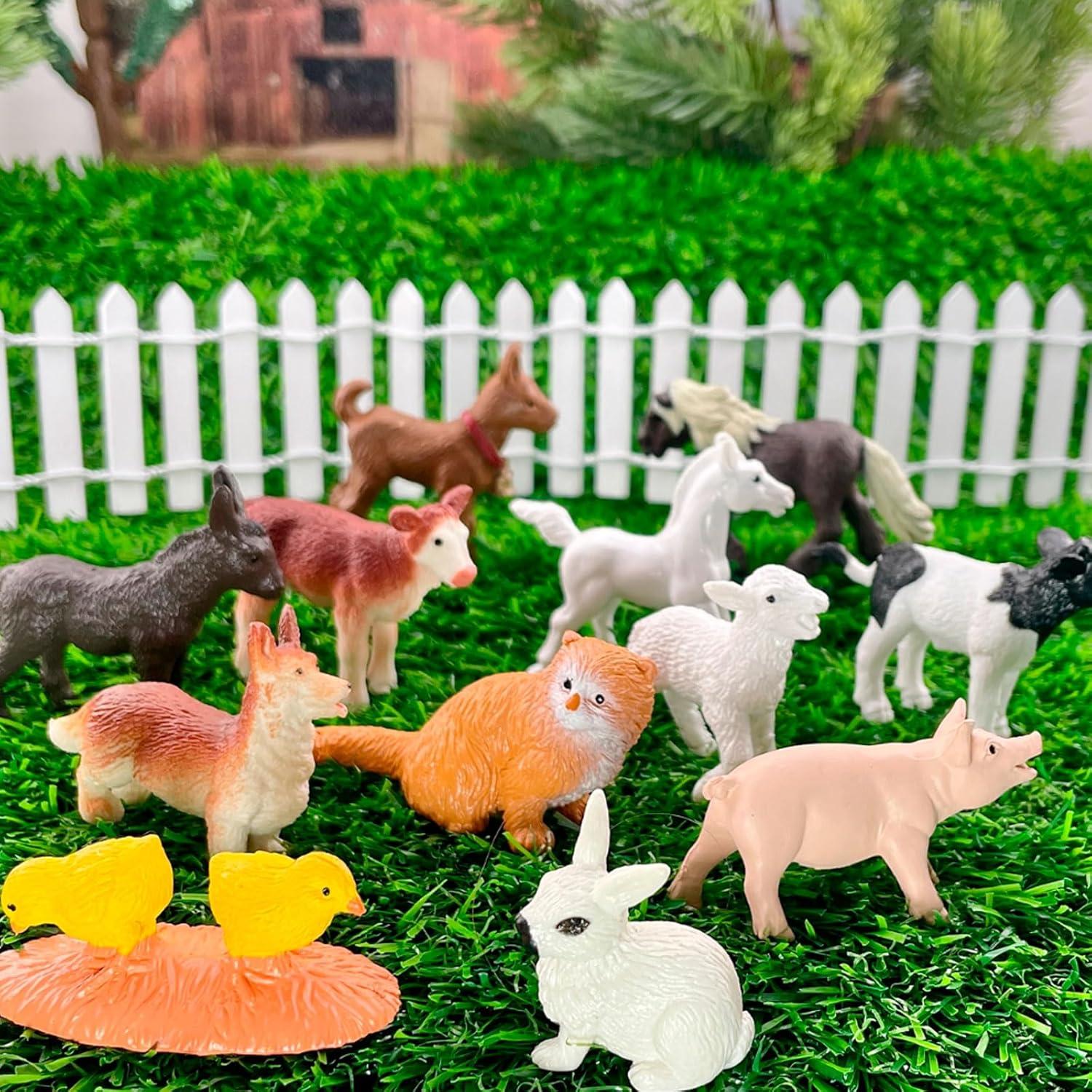 Figuras de Animales de Granja Bebés Safari Ltd. TOOB
