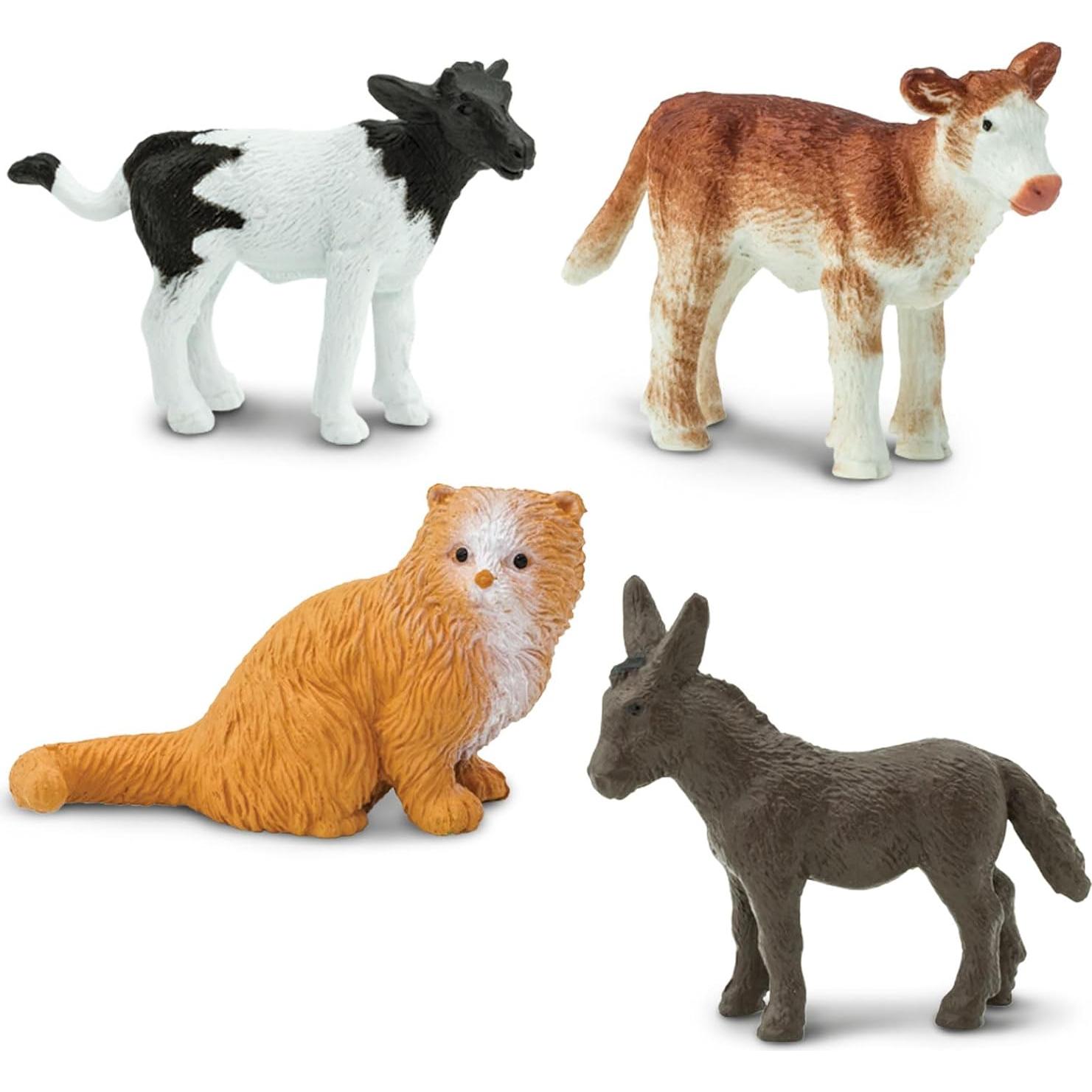 Figuras de Animales de Granja Bebés Safari Ltd. TOOB