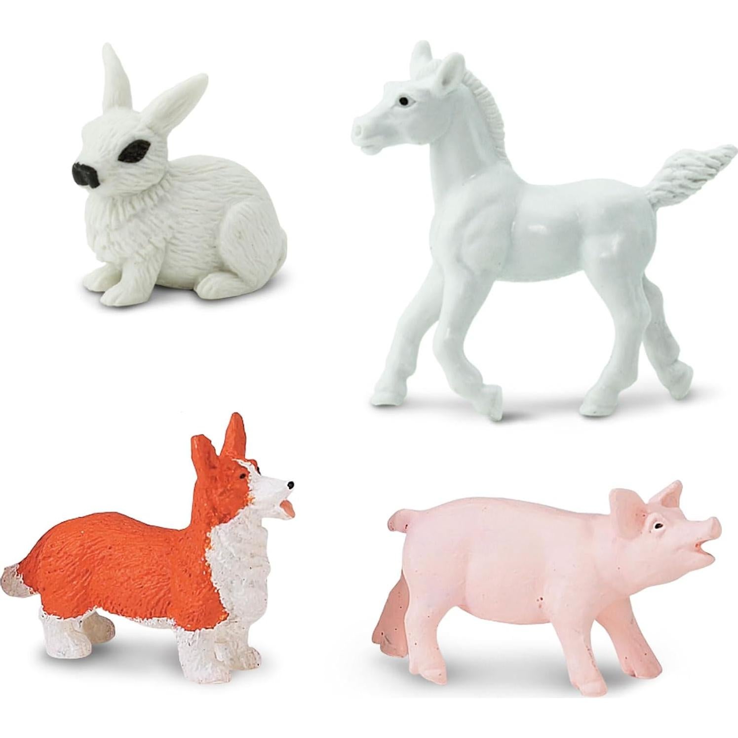 Figuras de Animales de Granja Bebés Safari Ltd. TOOB