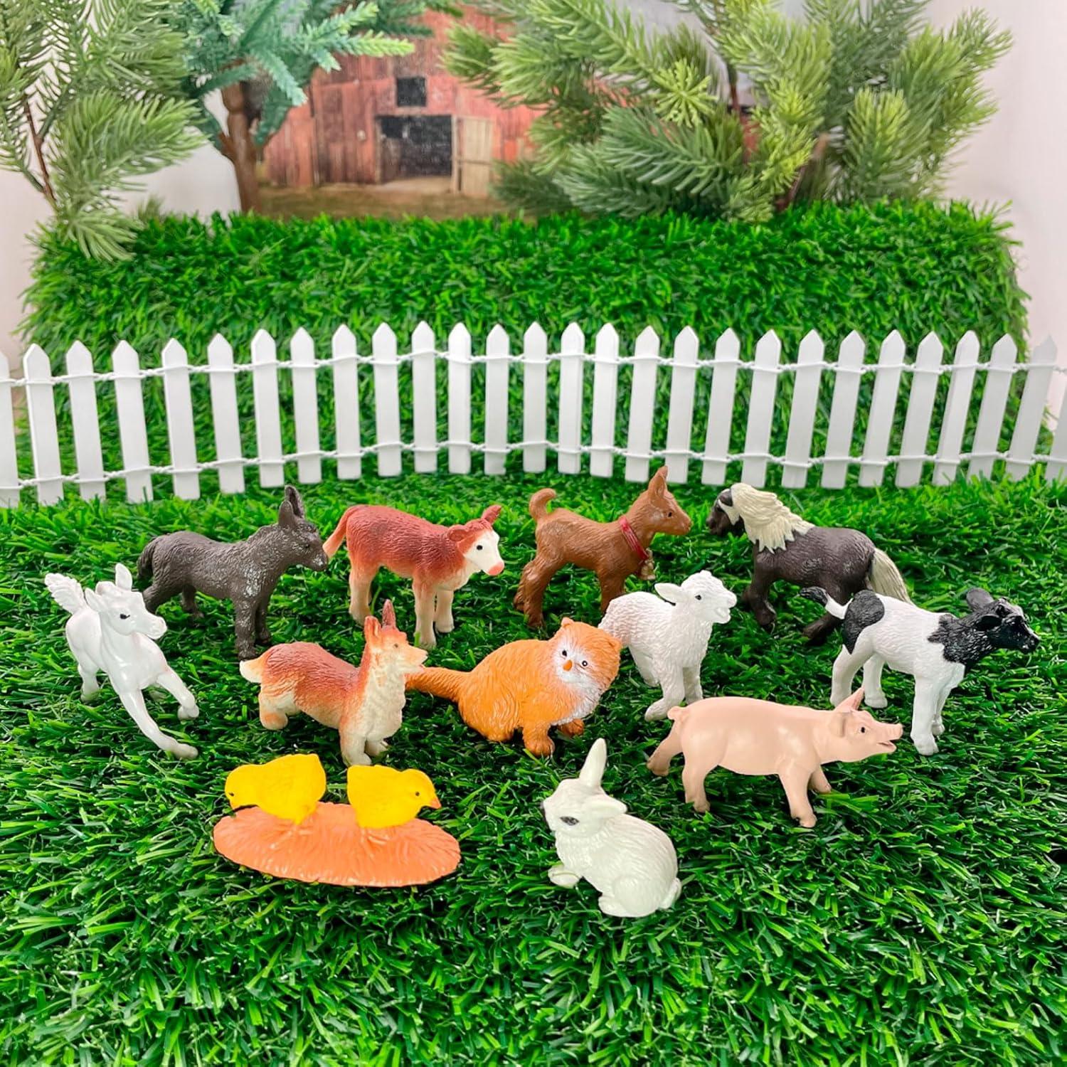 Figuras de Animales de Granja Bebés Safari Ltd. TOOB