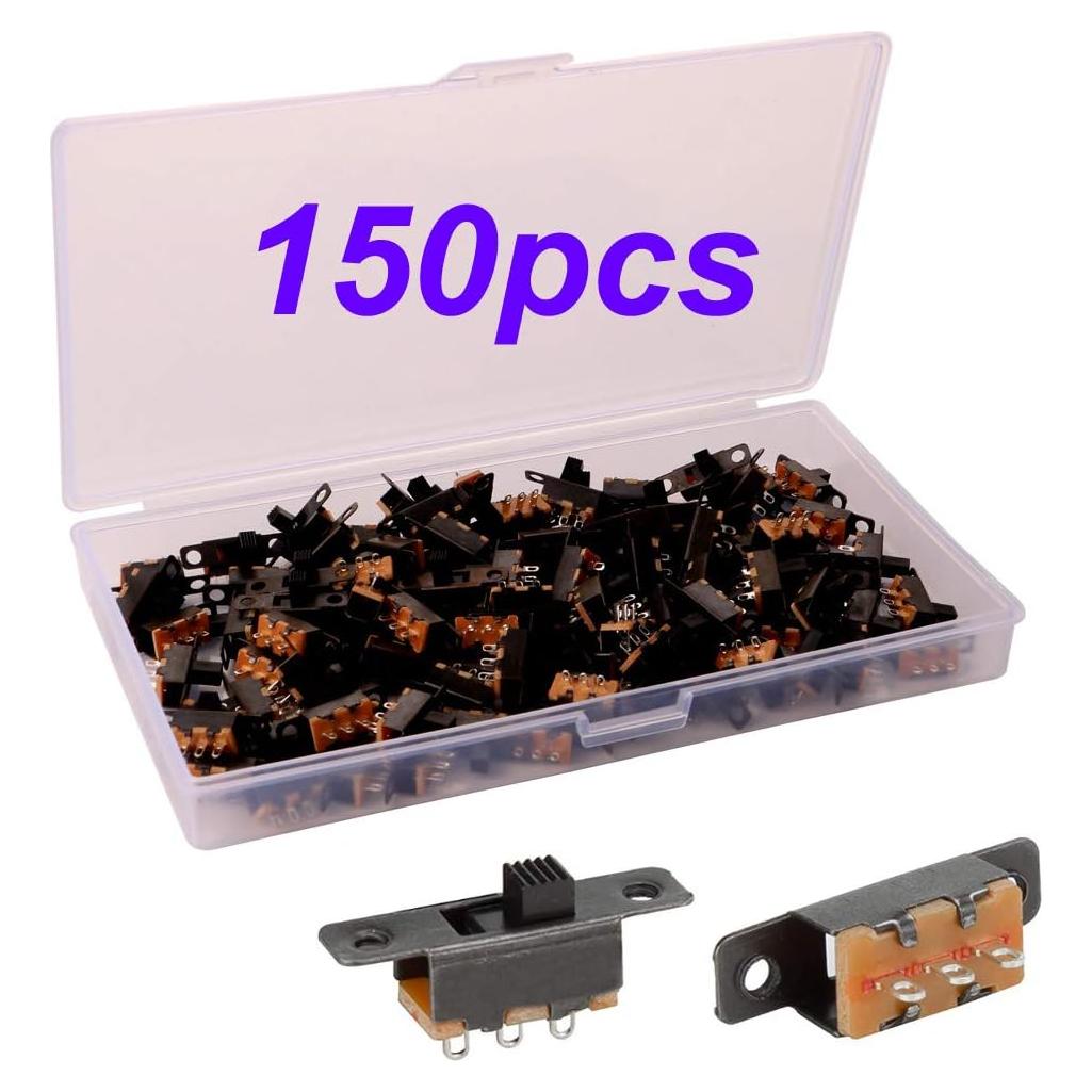 Interruptores Deslizantes 3 Pines Gebildet E353 150pcs 0.5A 50V