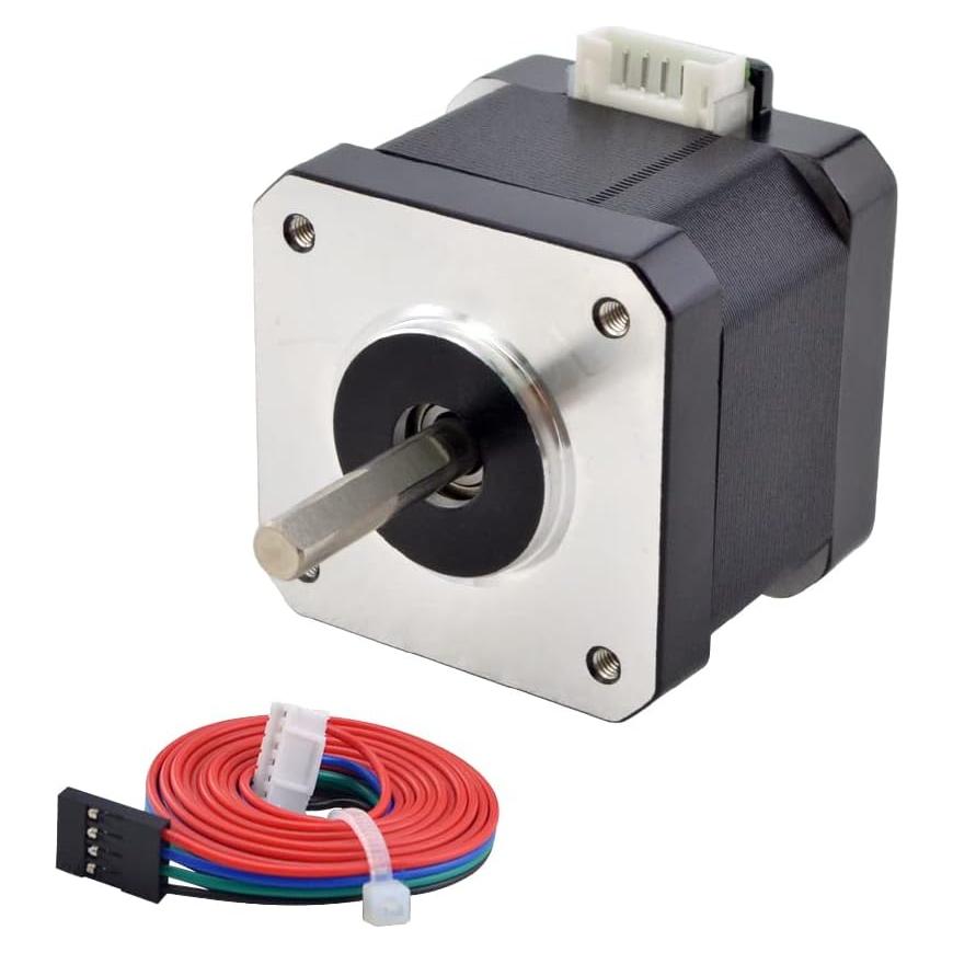 Motor Paso a Paso Bipolar Nema 17 0.9° 1.5A 30Ncm 1m Cable