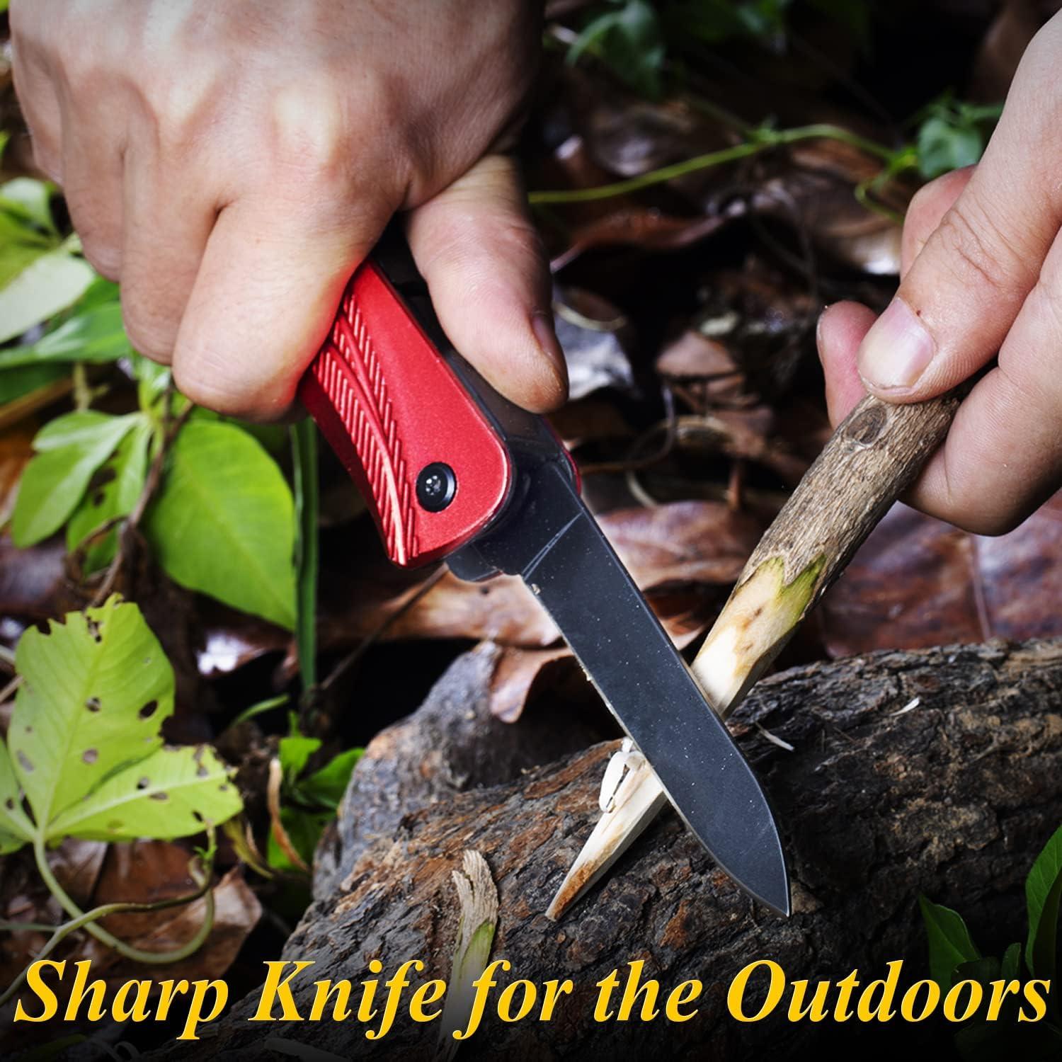 Hacha Multiherramienta RoverTac 14-en-1 para Camping y Supervivencia