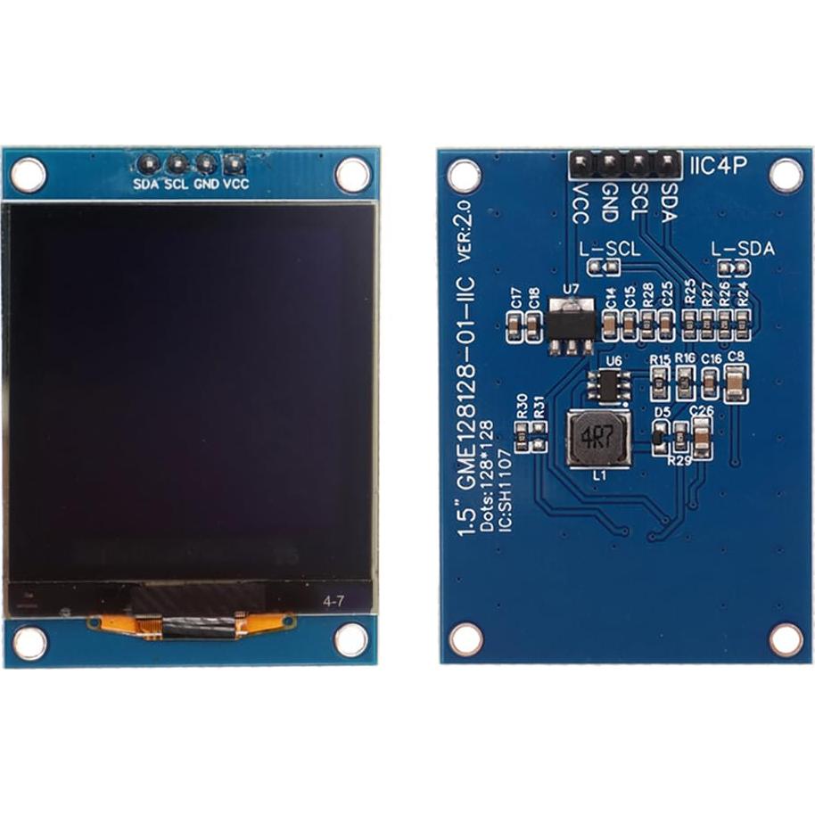 Módulo Pantalla OLED HiLetgo 1.5" SSH1107 128x128 IIC/SPI