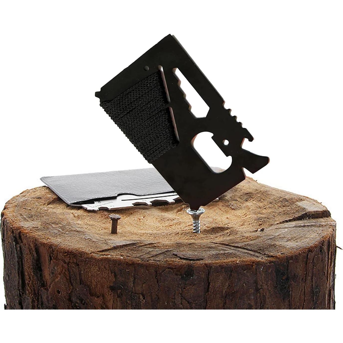 Herramienta de Supervivencia 14 en 1 Fuvooi para Billetera