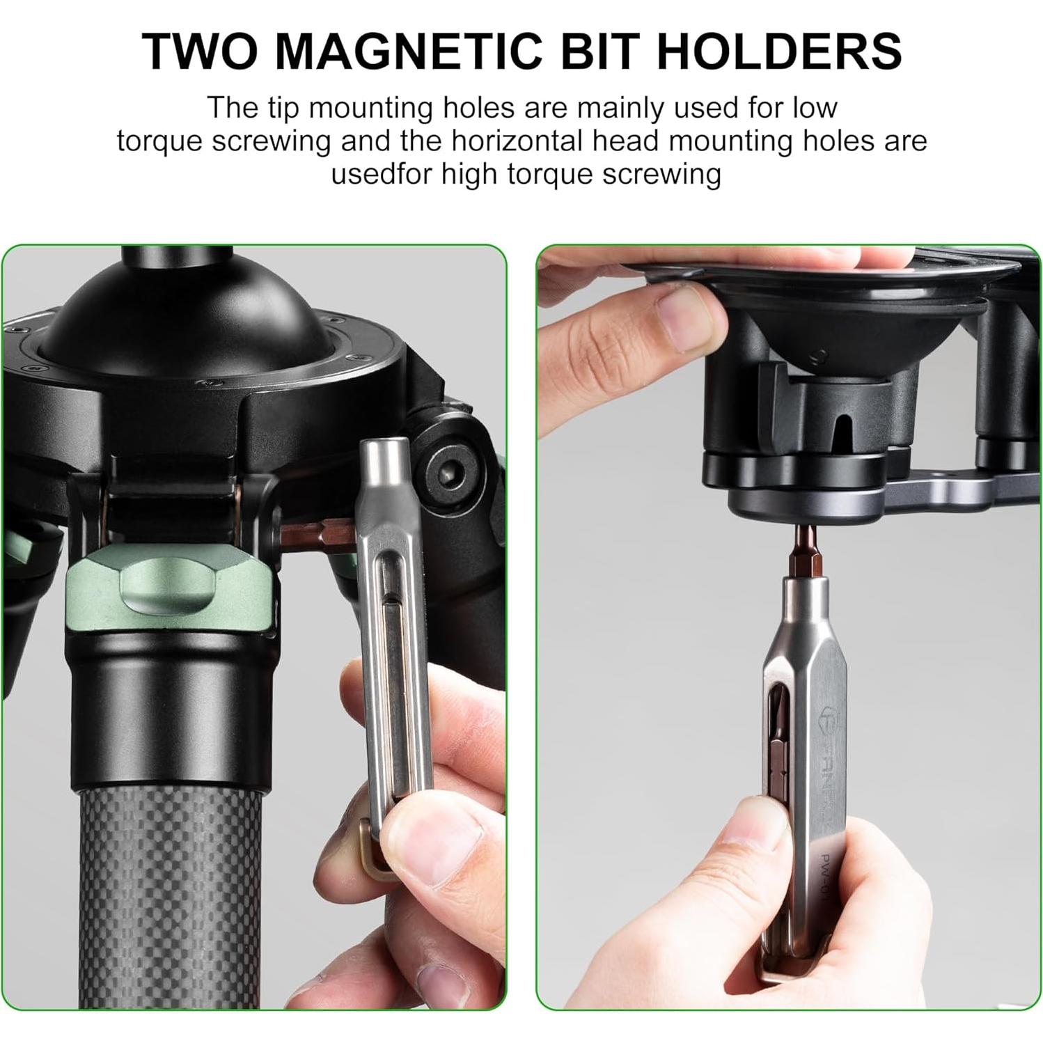 Destornillador de bolsillo EDC FANAUE de titanio 10 en 1