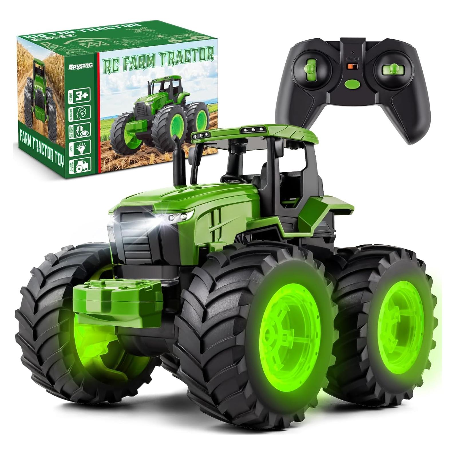 Tractor Control Remoto Baysing para Niños 3-5 Años