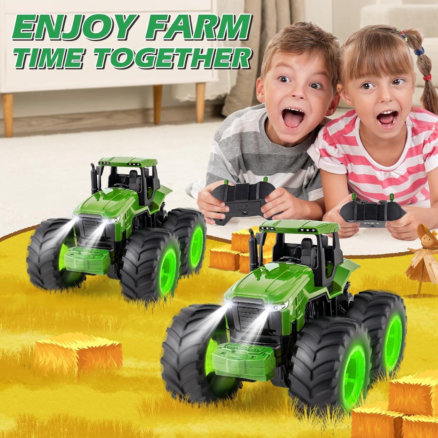 Tractor Control Remoto Baysing para Niños 3-5 Años