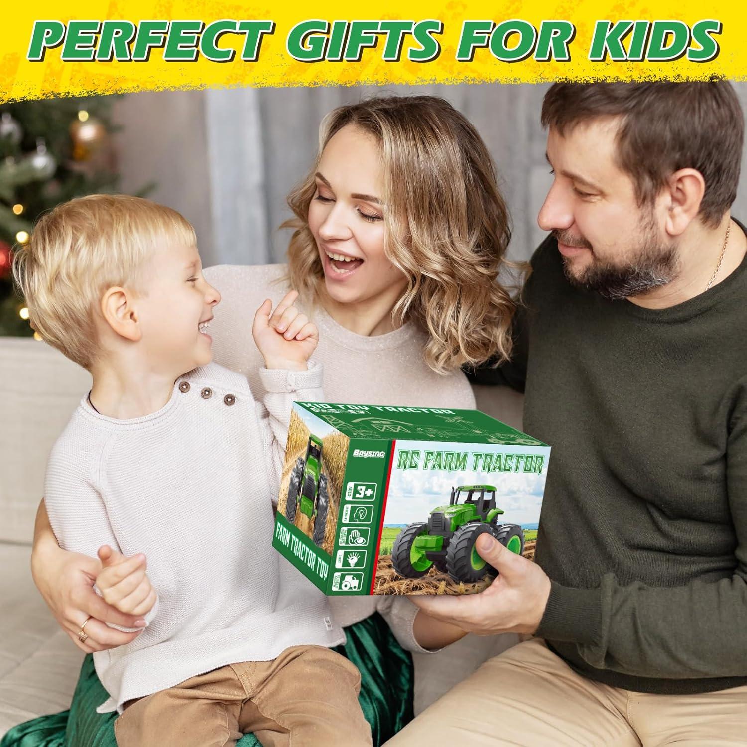 Tractor Control Remoto Baysing para Niños 3-5 Años