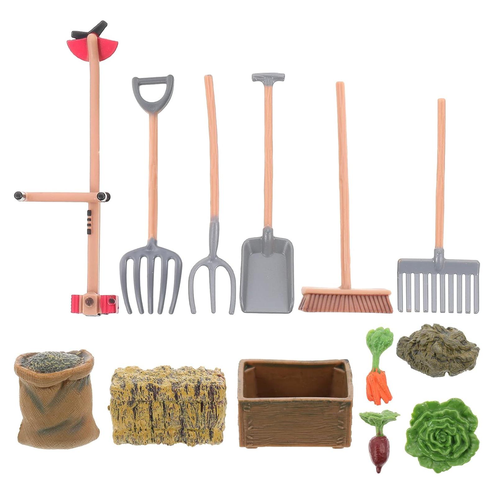 Mini Herramientas de Jardín LUOZZY 13 Piezas Decorativas