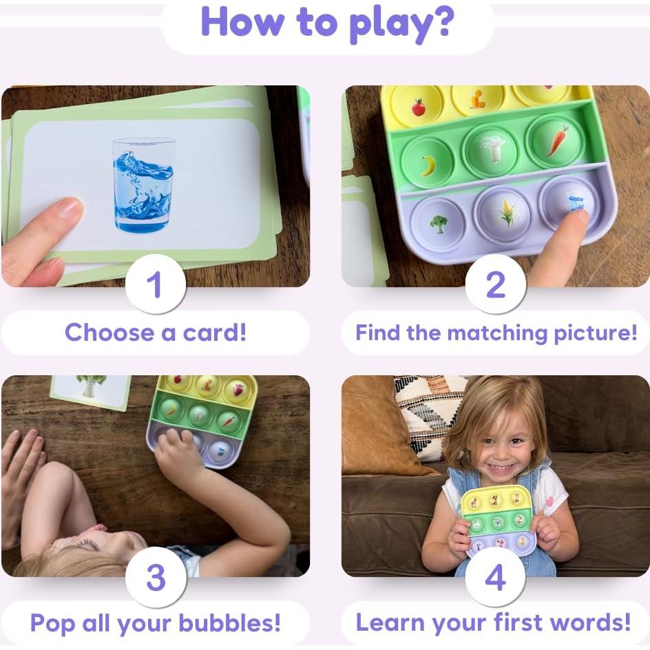 Juego Educativo Fidget Popplers - El Juego de Fidget - 6 Mini-Juegos