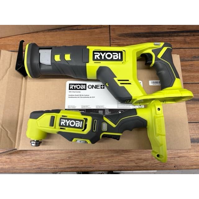 Kit de Herramientas Inalámbricas RYOBI 18V: Multifuncional y Sierra