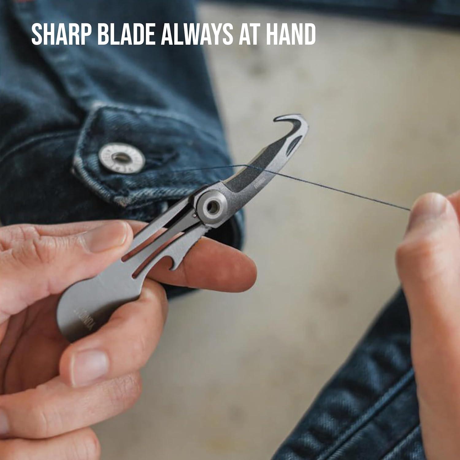 Multiherramienta de Llavero 4 en 1 SOCRATES - Acero Inoxidable