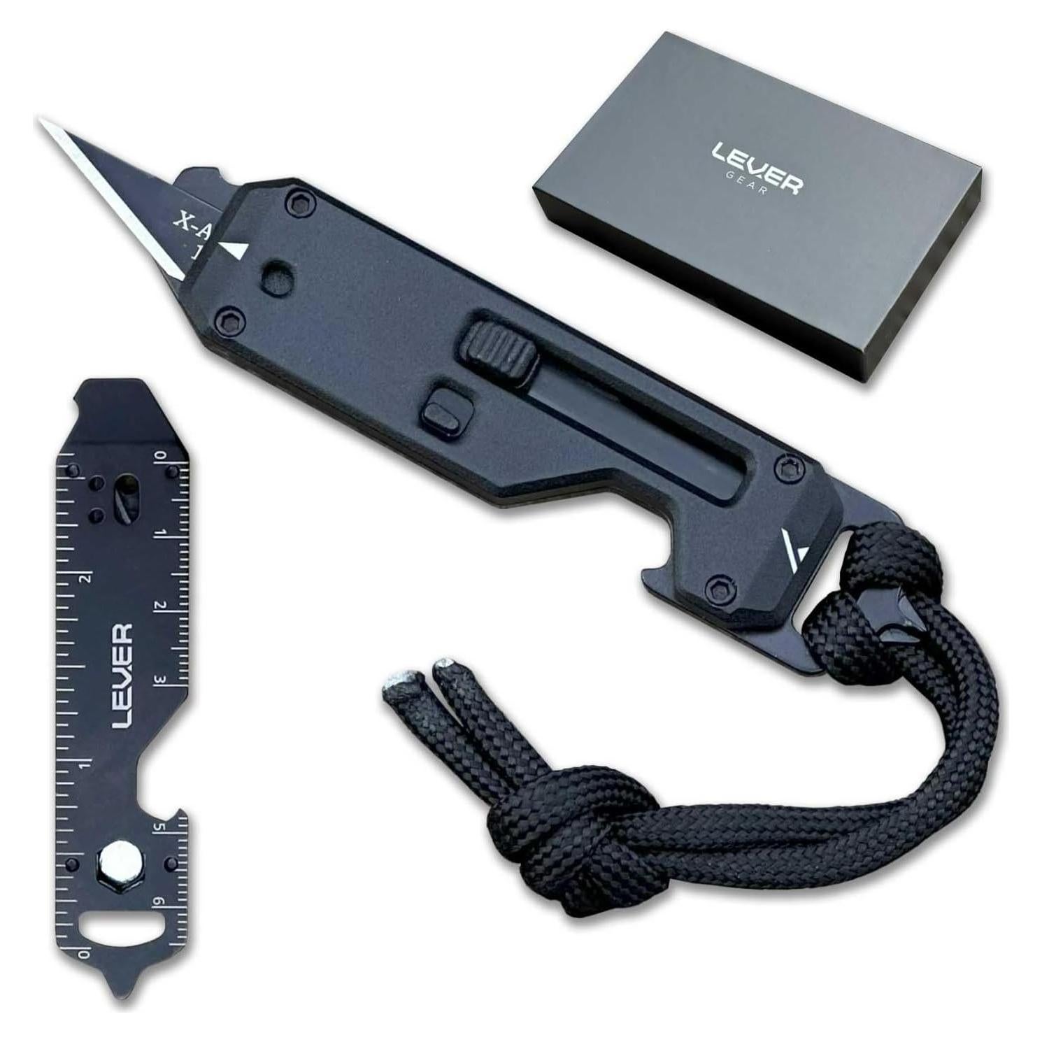 Cuchillo Utilitario Llavero Lever Gear Edge XT 10 Herramientas