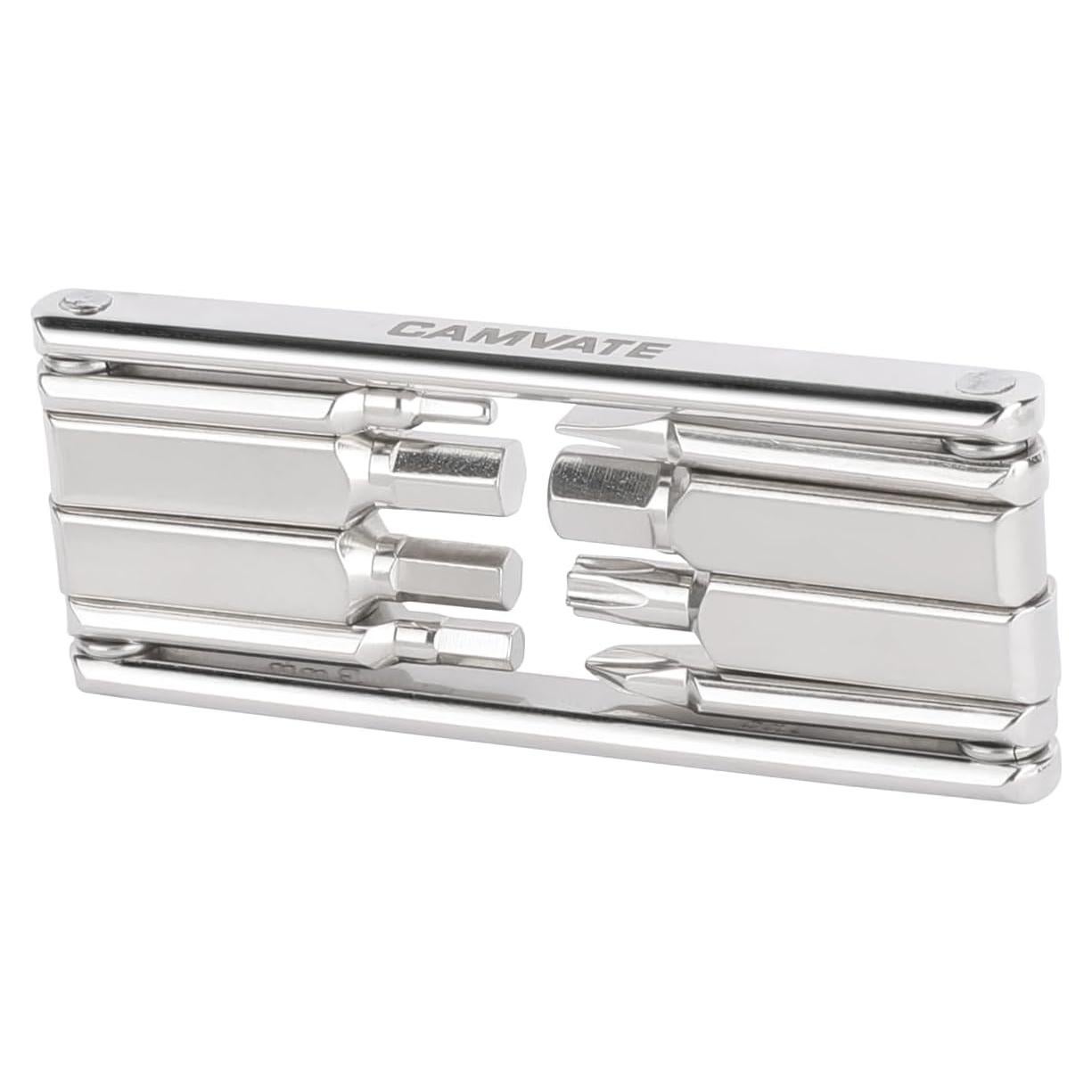 Herramienta Multiuso CAMVATE 8 en 1 Acero Inoxidable 79g