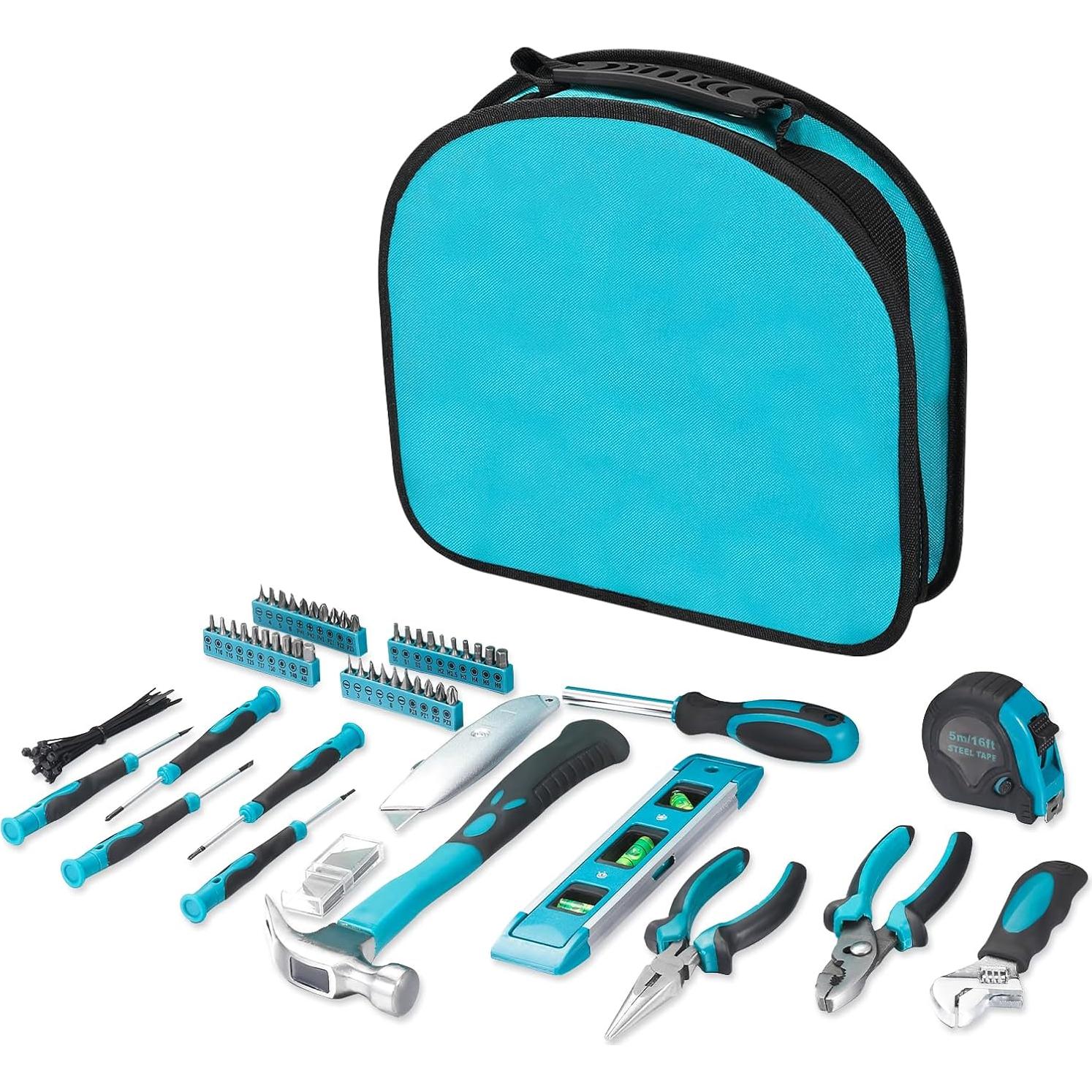 Kit de Herramientas Multiusos Hantinstom 164 Piezas Estuche Redondo