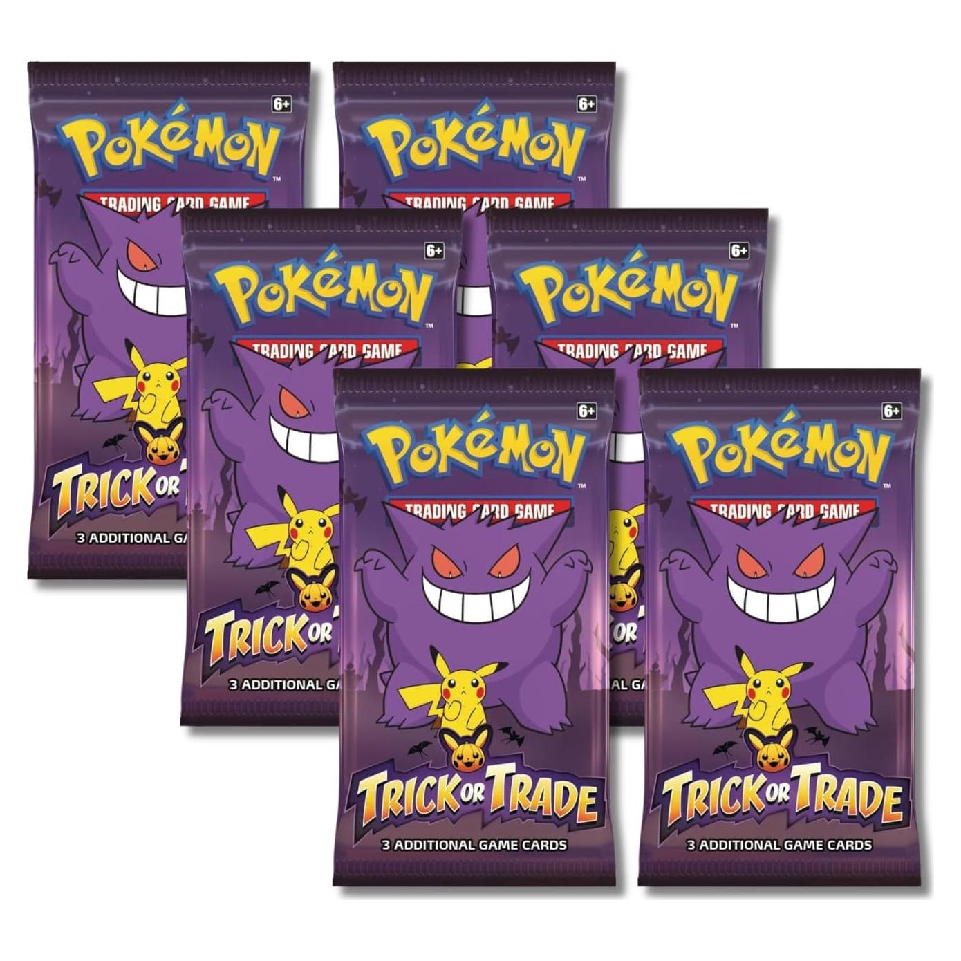 Paquete de Refuerzo Pokémon Trick or Trade 2023 - Gengar y Pikachu