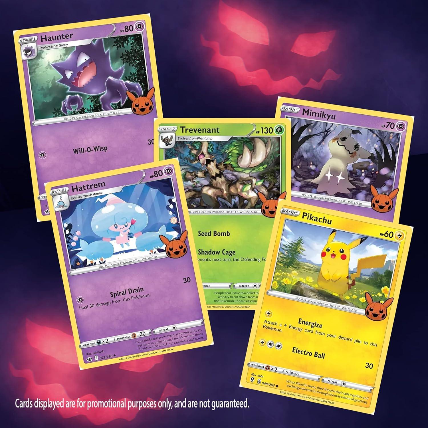 Cartas de Pokémon Halloween Trick or Trade - Paquete de Refuerzo 40 Mini Cartas
