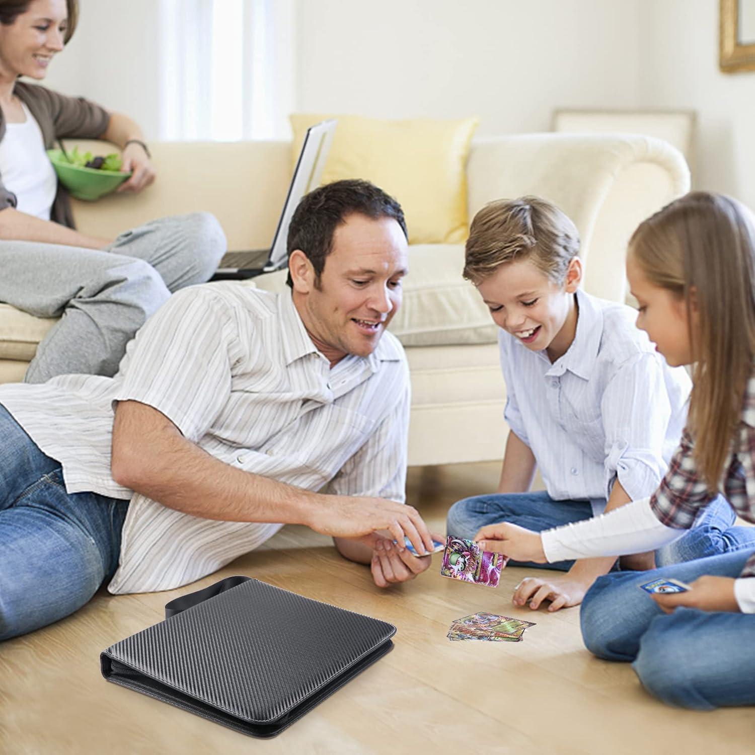 Carpeta de Cartas WOT I 900 Bolsillos Doble Cara Negra