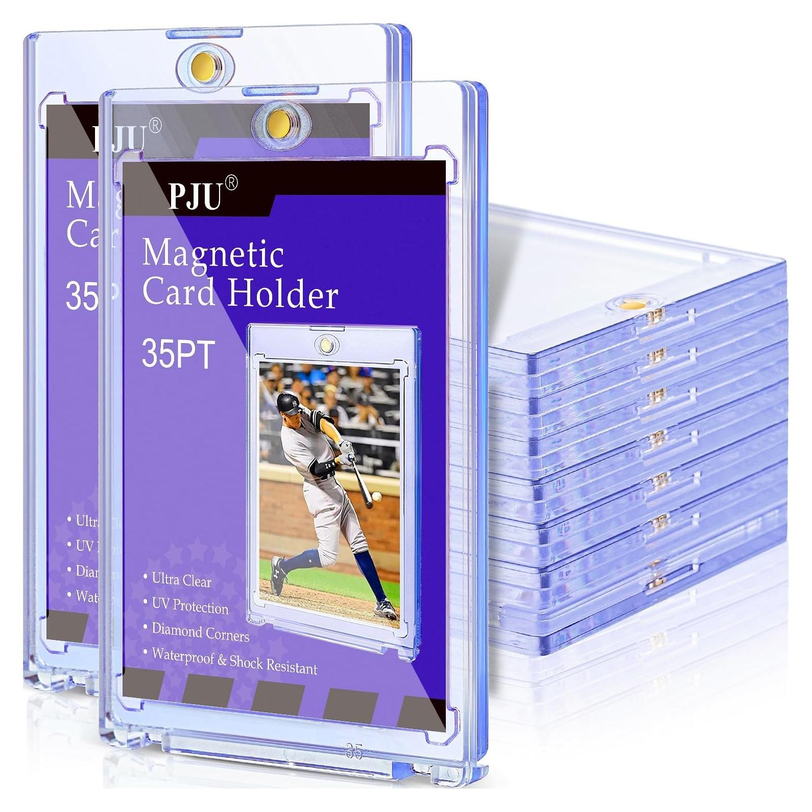 Soporte Magnético para Tarjetas PJU 30 Unidades 7.3x11cm