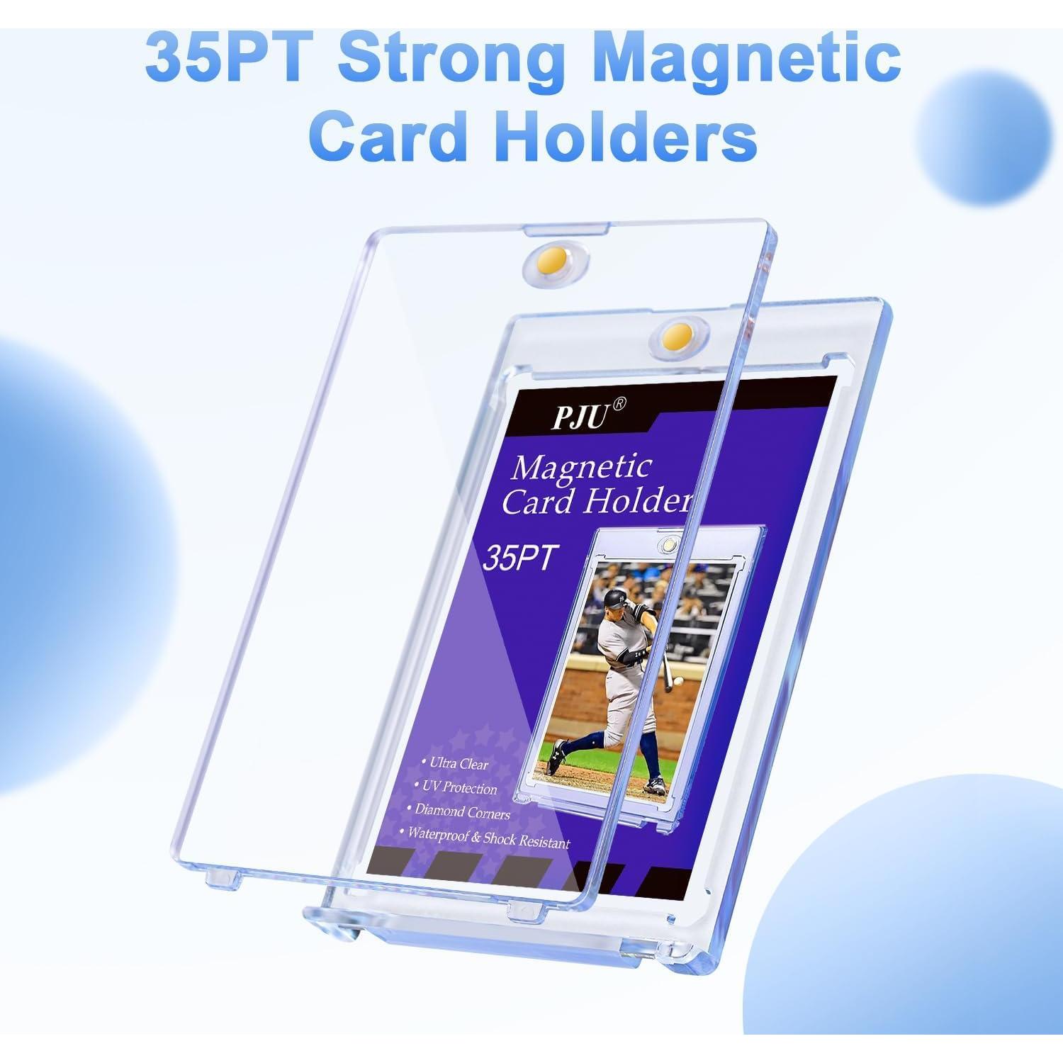 Soporte Magnético para Tarjetas PJU 30 Unidades 7.3x11cm