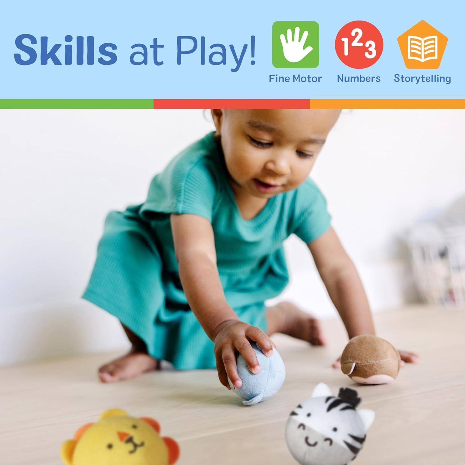 Juguete para Bebés Rollables Melissa & Doug 8 Animales