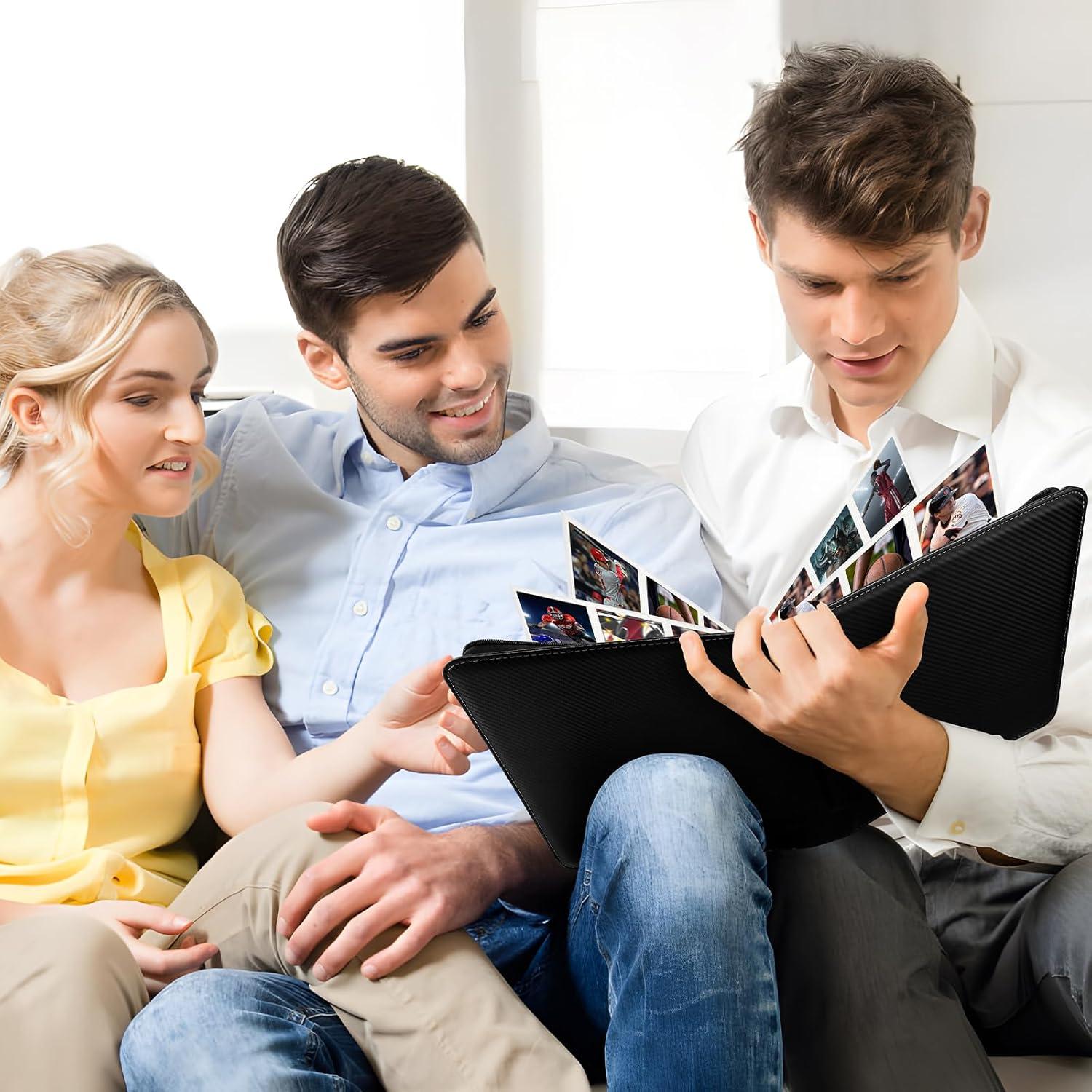 Carpeta Coleccionable LANFROM 720 Cartas Negra con Fundas