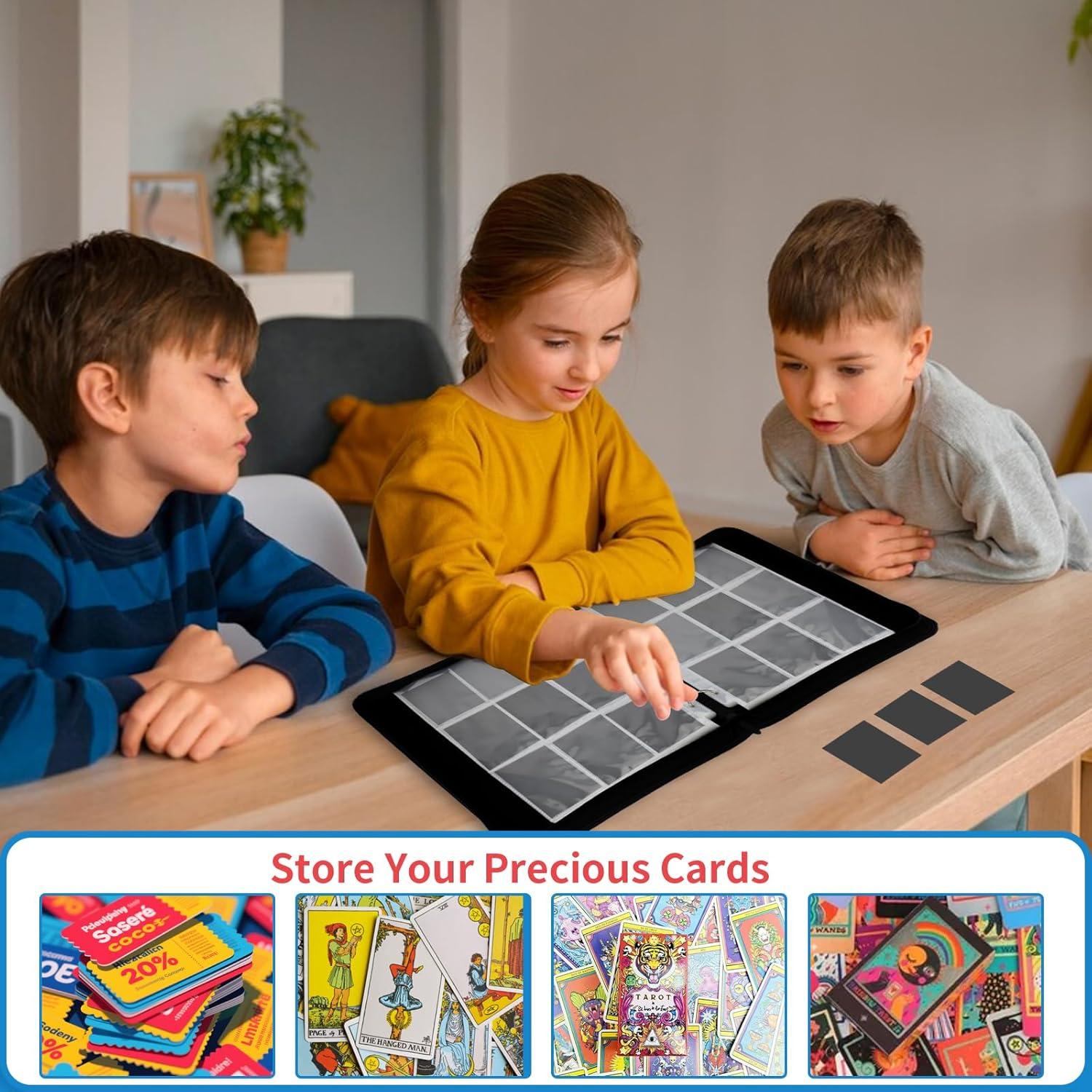 Carpeta de Cartas de Comercio YoKiStar 9 Bolsillos Negra