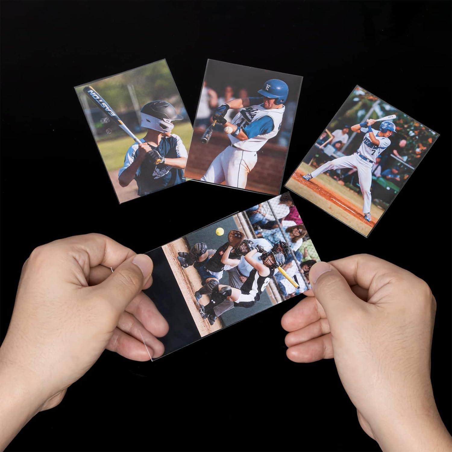 Fundas de Cartas de Comercio 1000ct belifun Transparentes