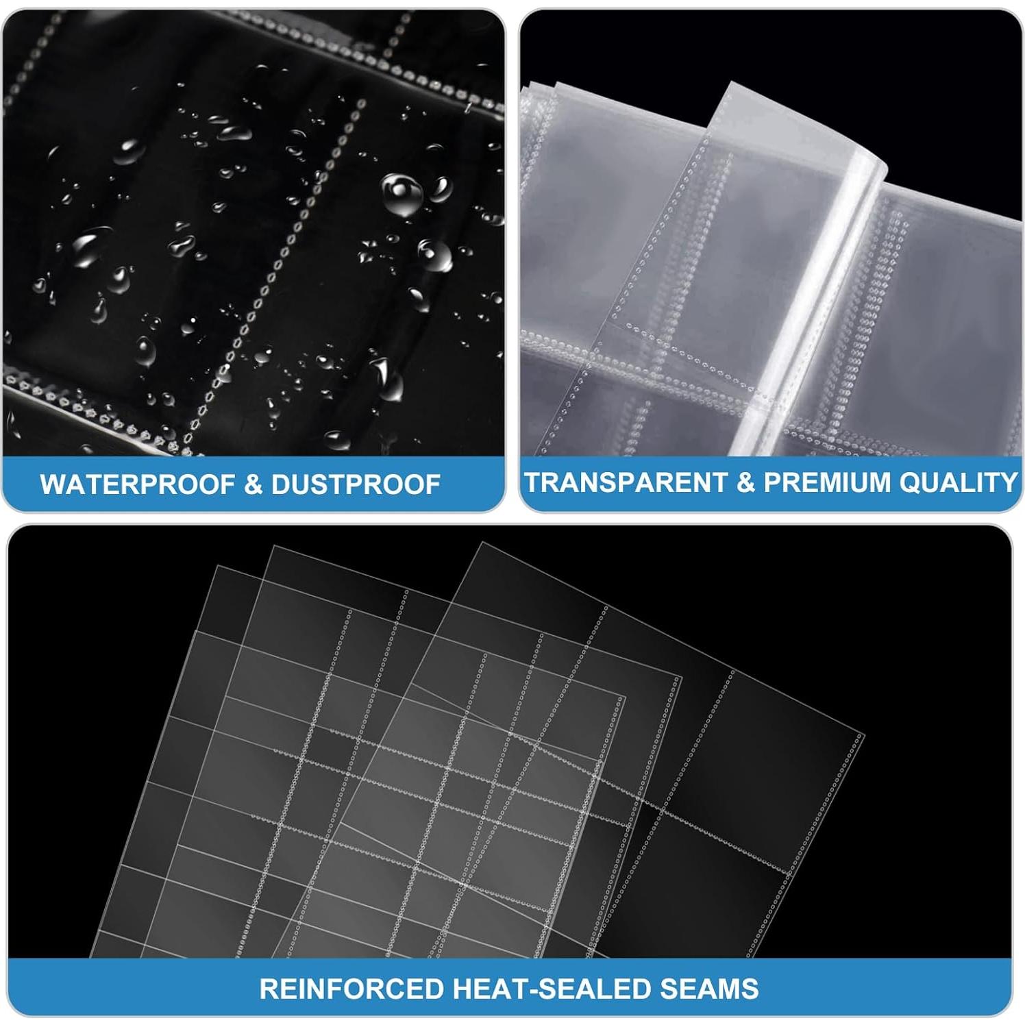 Fundas de Tarjetas ABLY 30 Páginas Doble Cara 540 Bolsillos