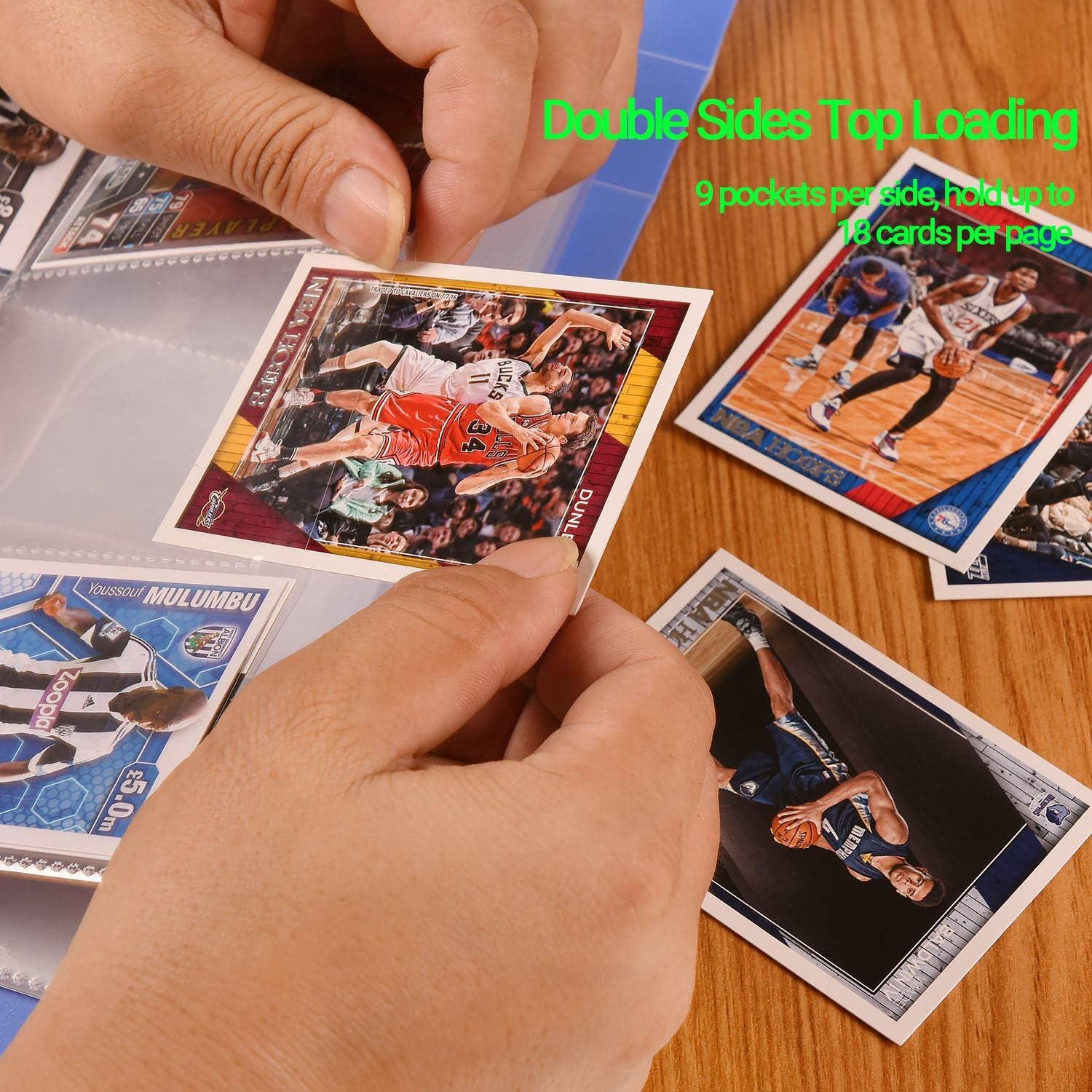 Fundas de Tarjetas ABLY 30 Páginas Doble Cara 540 Bolsillos