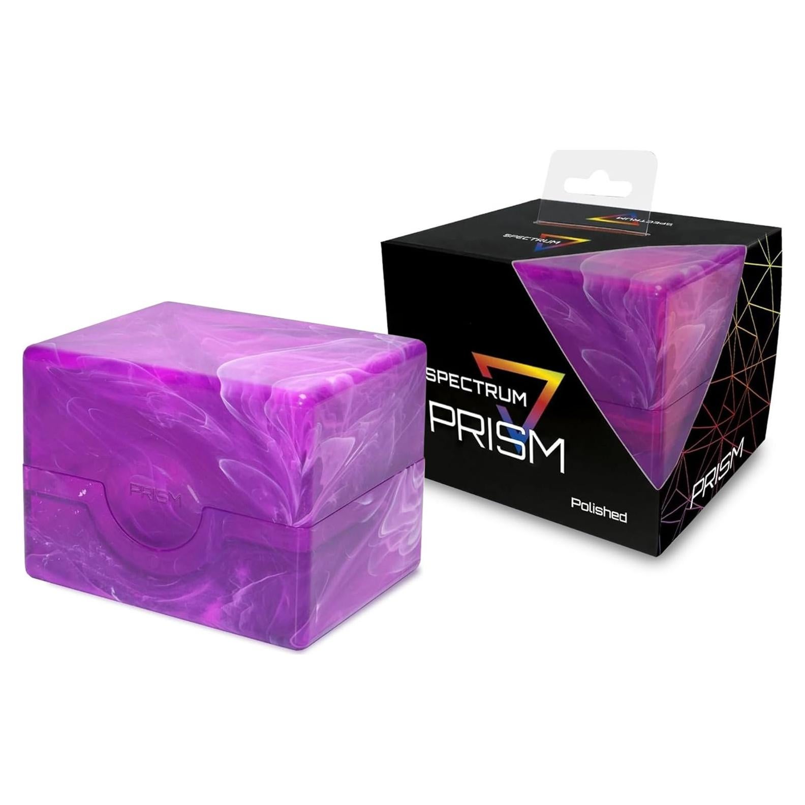 Estuche para Cartas BCW Prism Púrpura Charoita - 100 Cartas