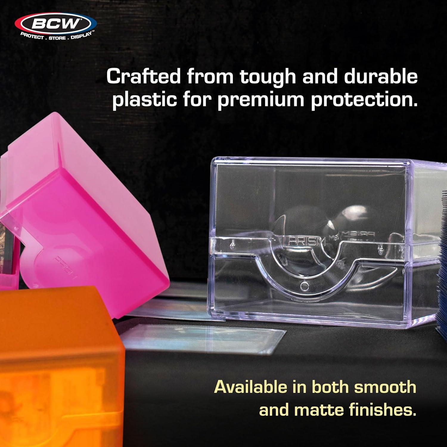 Estuche para Cartas BCW Prism Púrpura Charoita - 100 Cartas