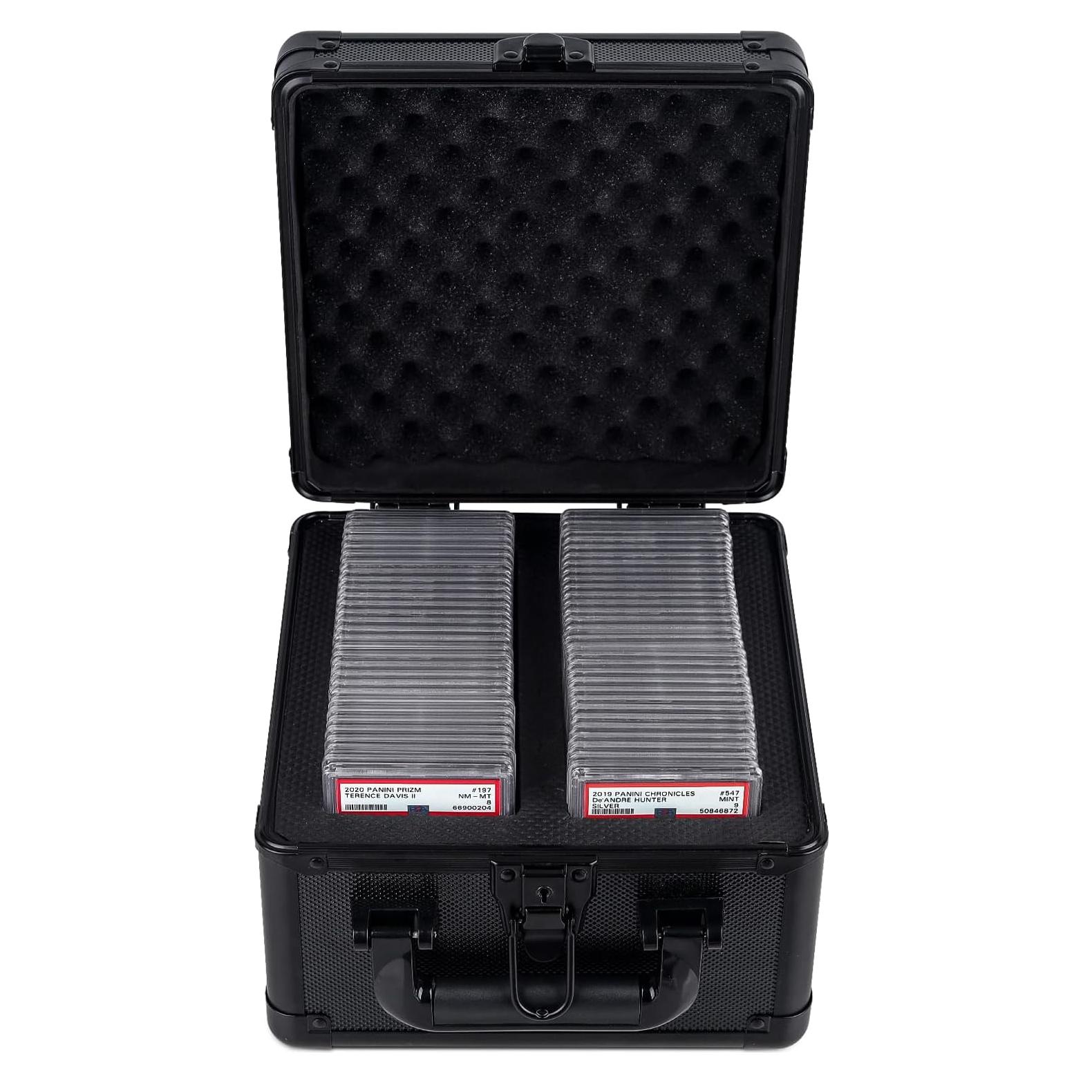 Estuche de Almacenamiento para Tarjetas Calificadas KAGSWAMO 60 Tarjetas