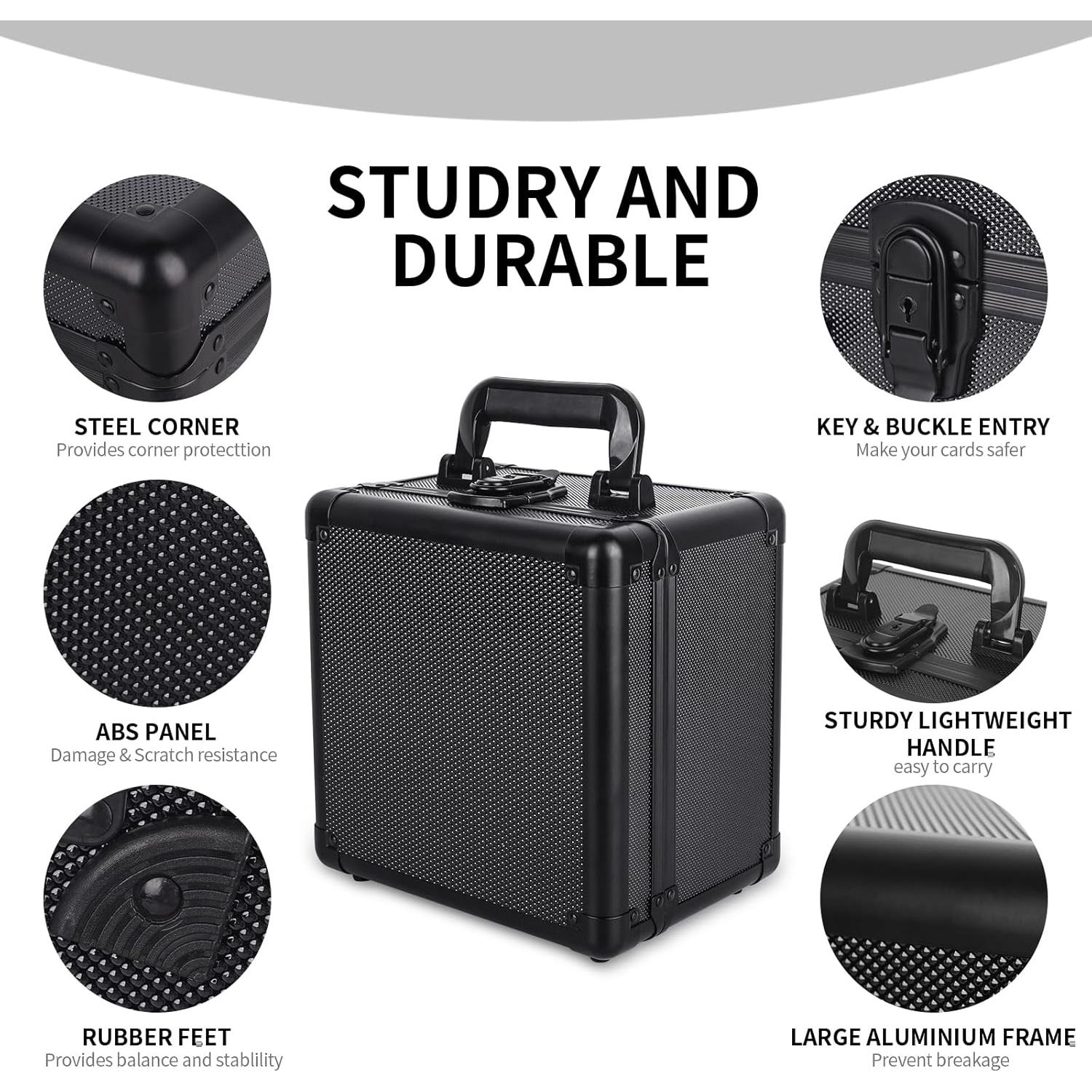 Estuche de Almacenamiento para Tarjetas Calificadas KAGSWAMO 60 Tarjetas