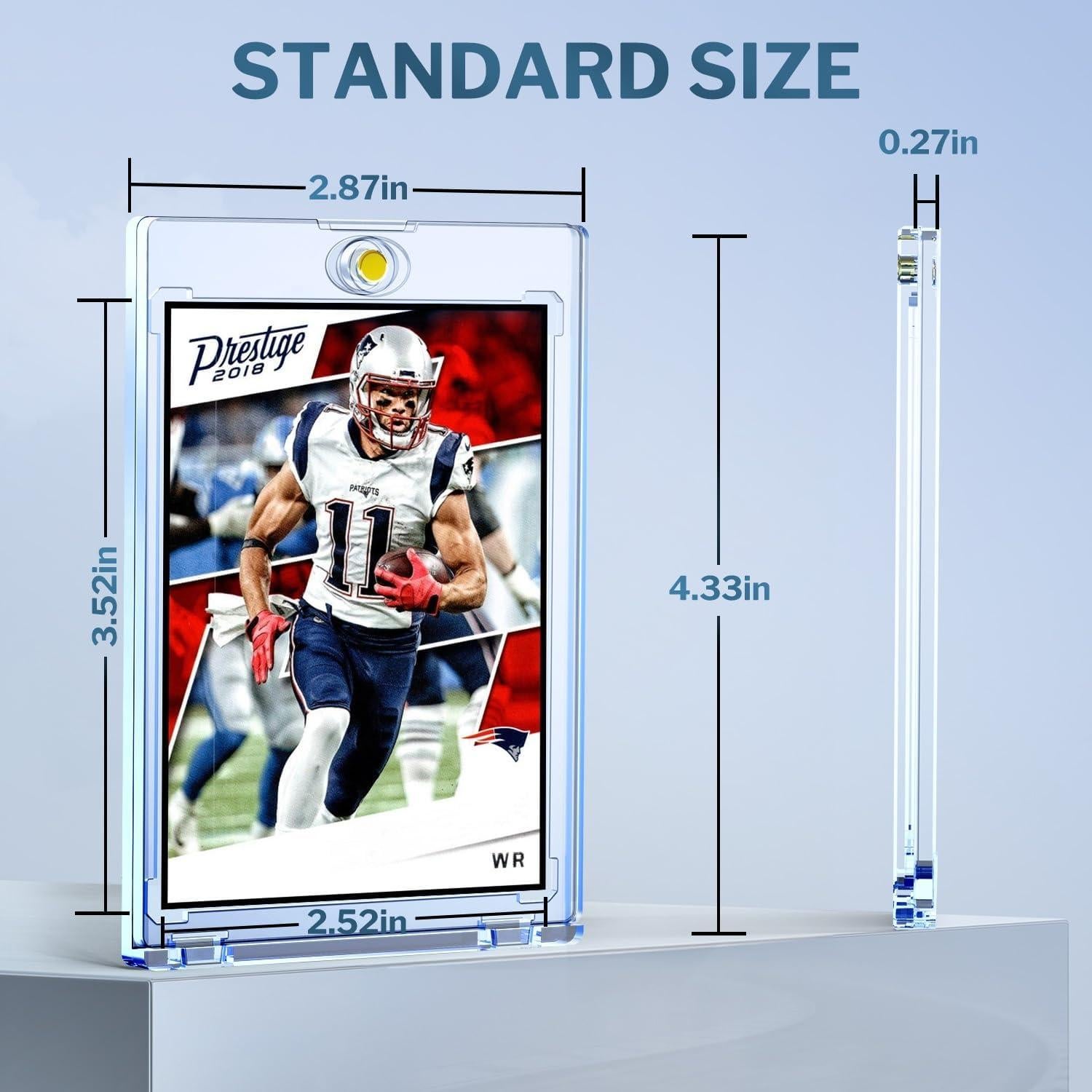 Paquete de 20 Soportes Magnéticos para Tarjetas 35pt YHIJF