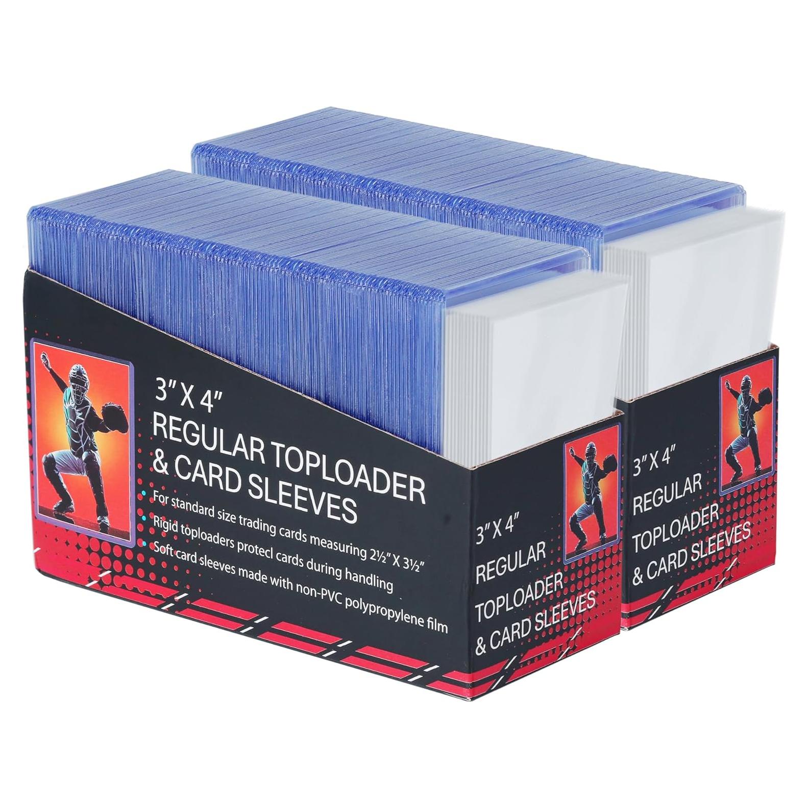 400 Fundas para Cartas Btlwpy, 200 Duras y 200 Suaves