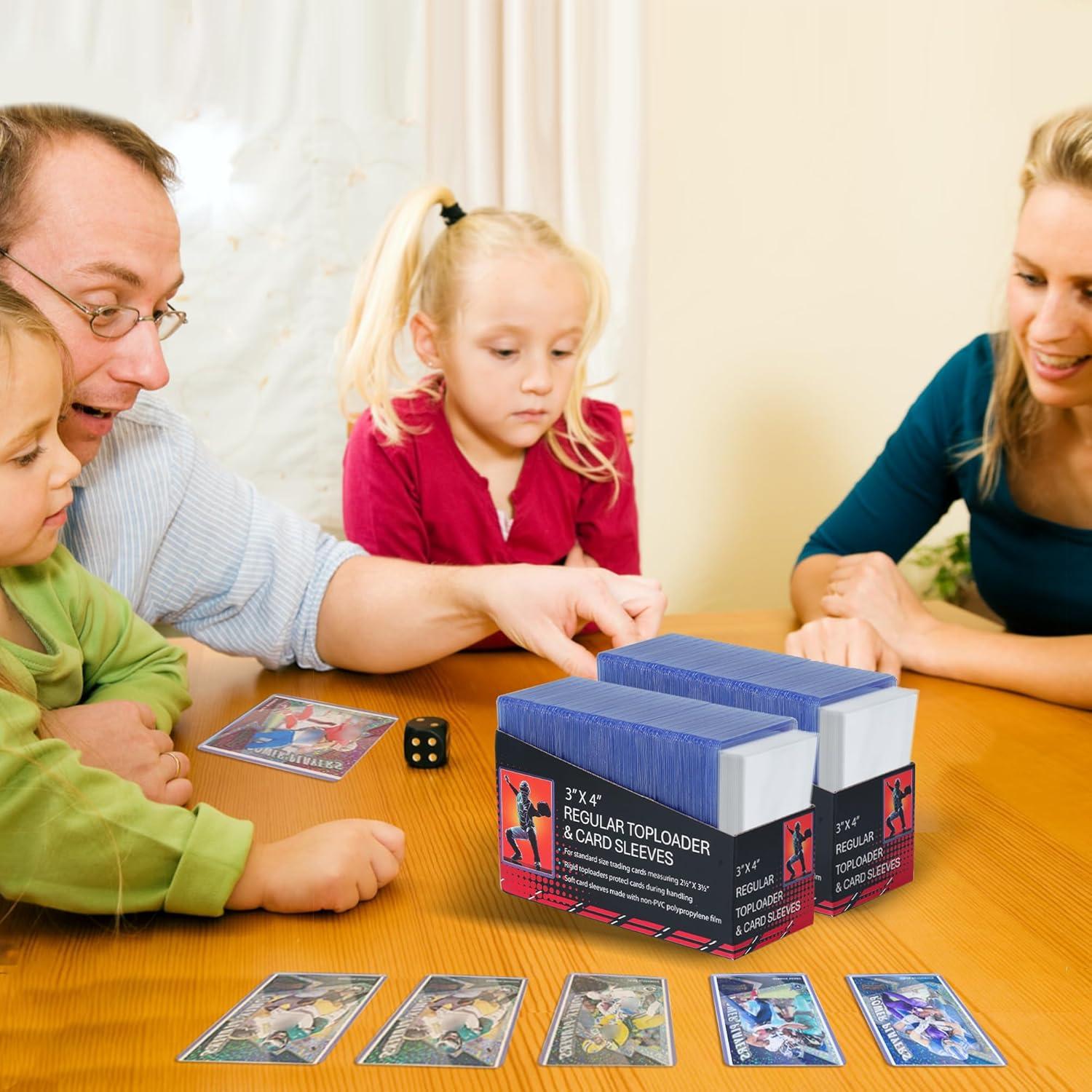 400 Fundas para Cartas Btlwpy, 200 Duras y 200 Suaves