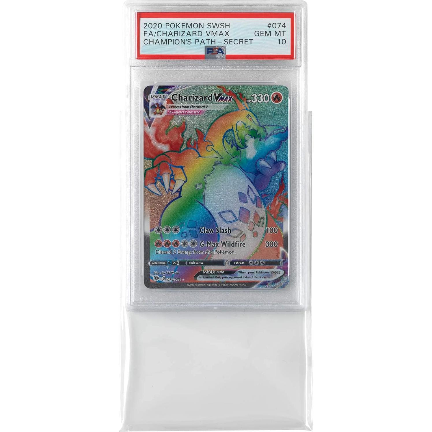 Fundas para Tarjetas Graduadas Vault X PSA - Paquete de 100